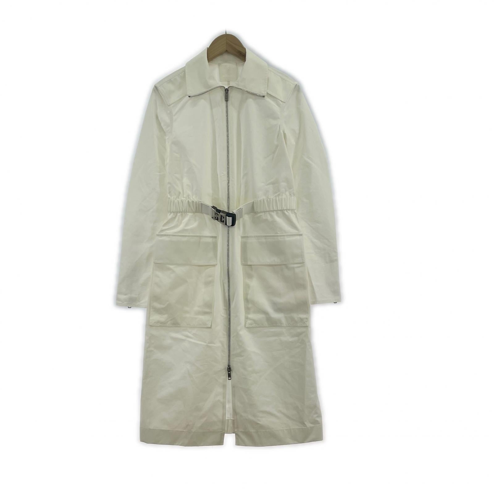 ジャケット GIVENCHY ZIP コート ホワイト 34 ホワイト