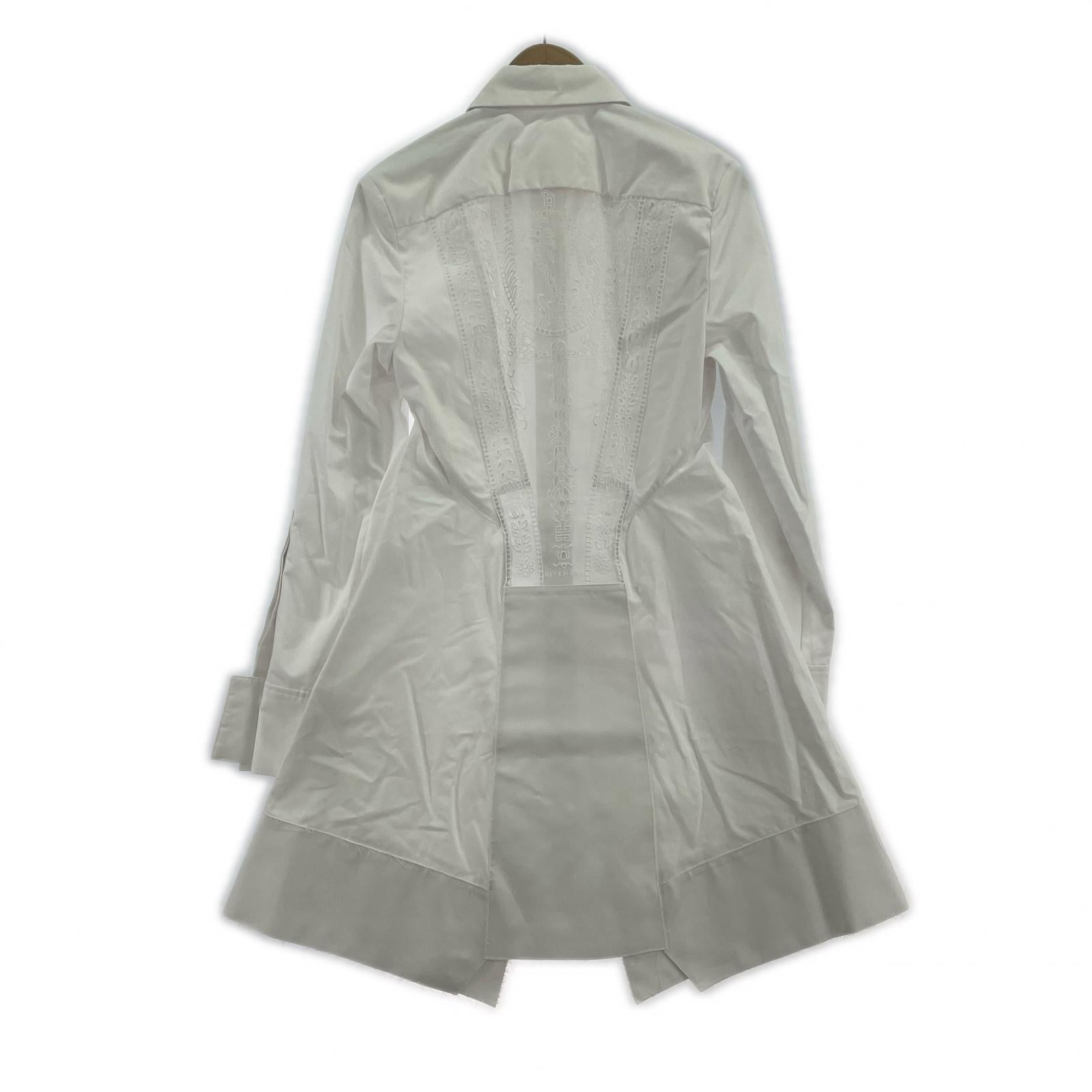 ワンピース GIVENCHY シャツワンピース ホワイト 34 ホワイト