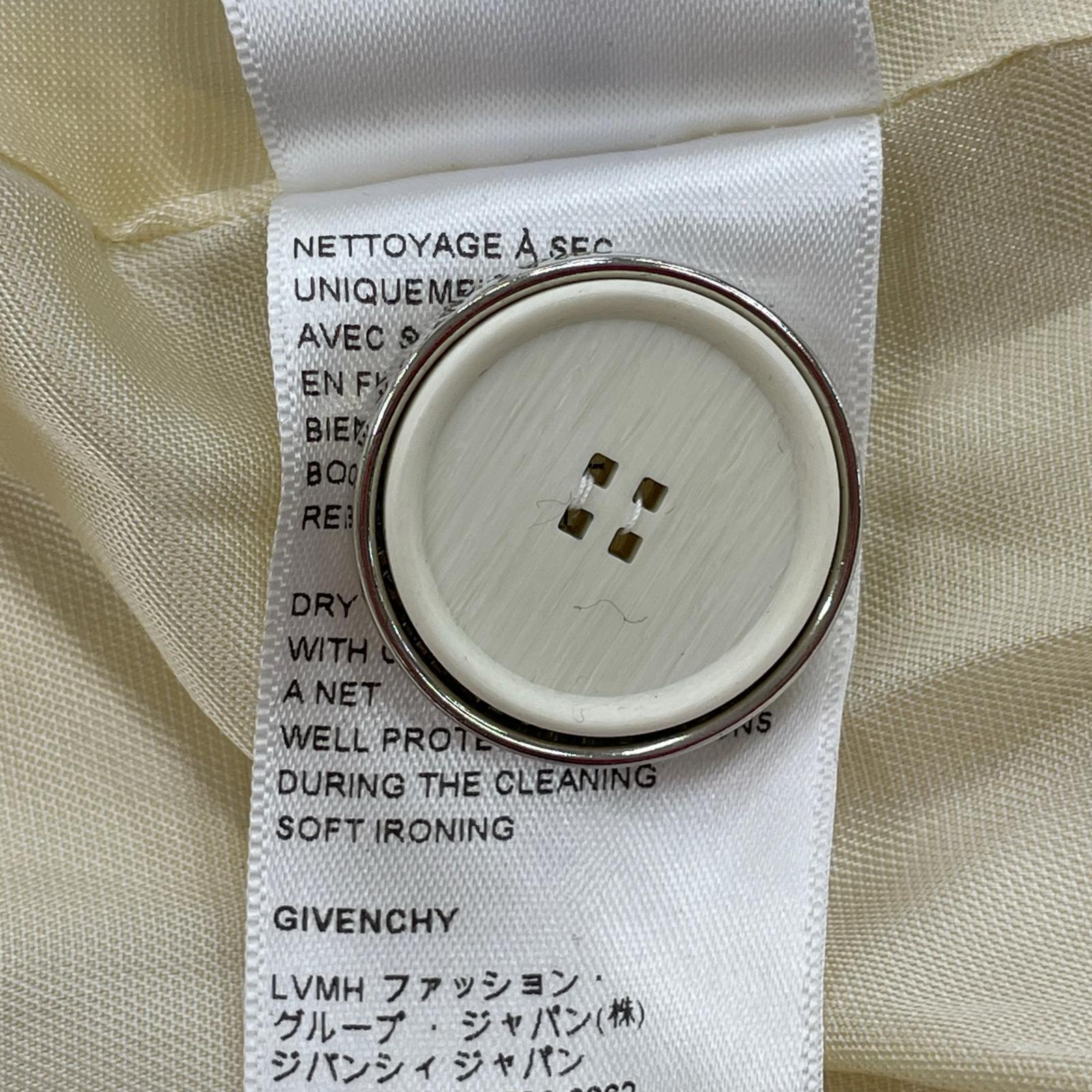 セットアップ GIVENCHY セットアップ アイボリー 汚れあり