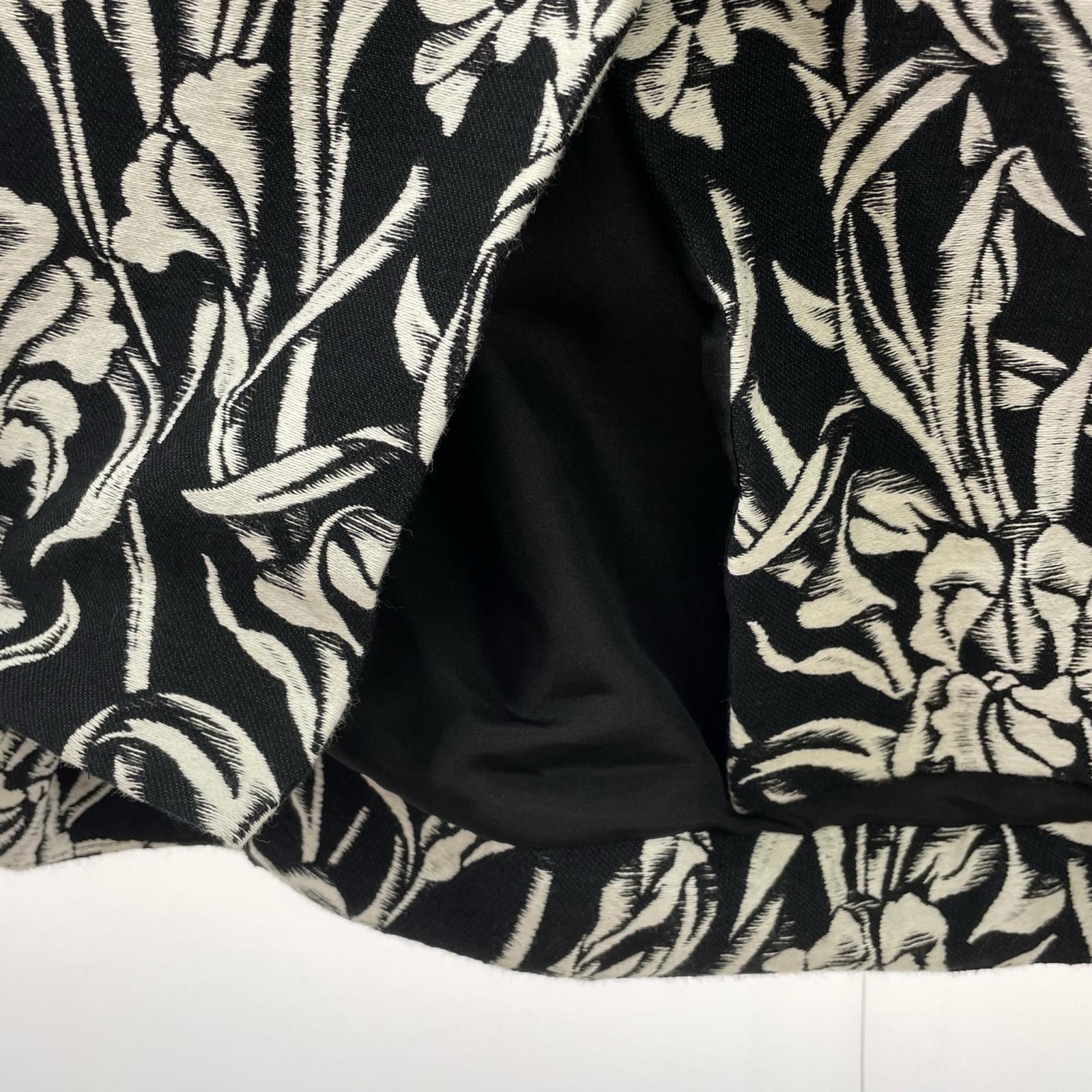 ワンピース GIVENCHY ノースリーブワンピース フローラル柄 ブラック