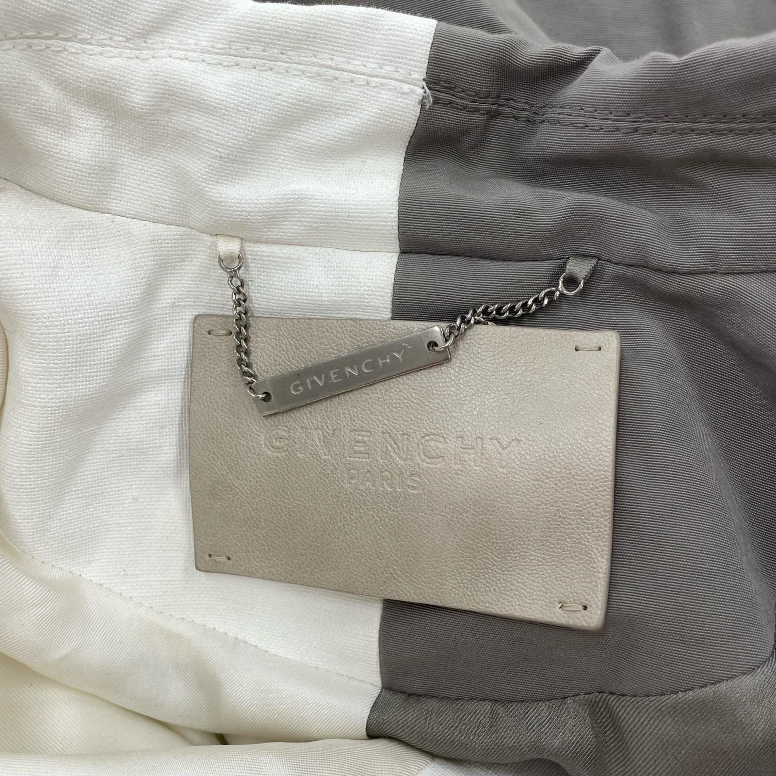 ジャケット GIVENCHY バイカラーコート 36