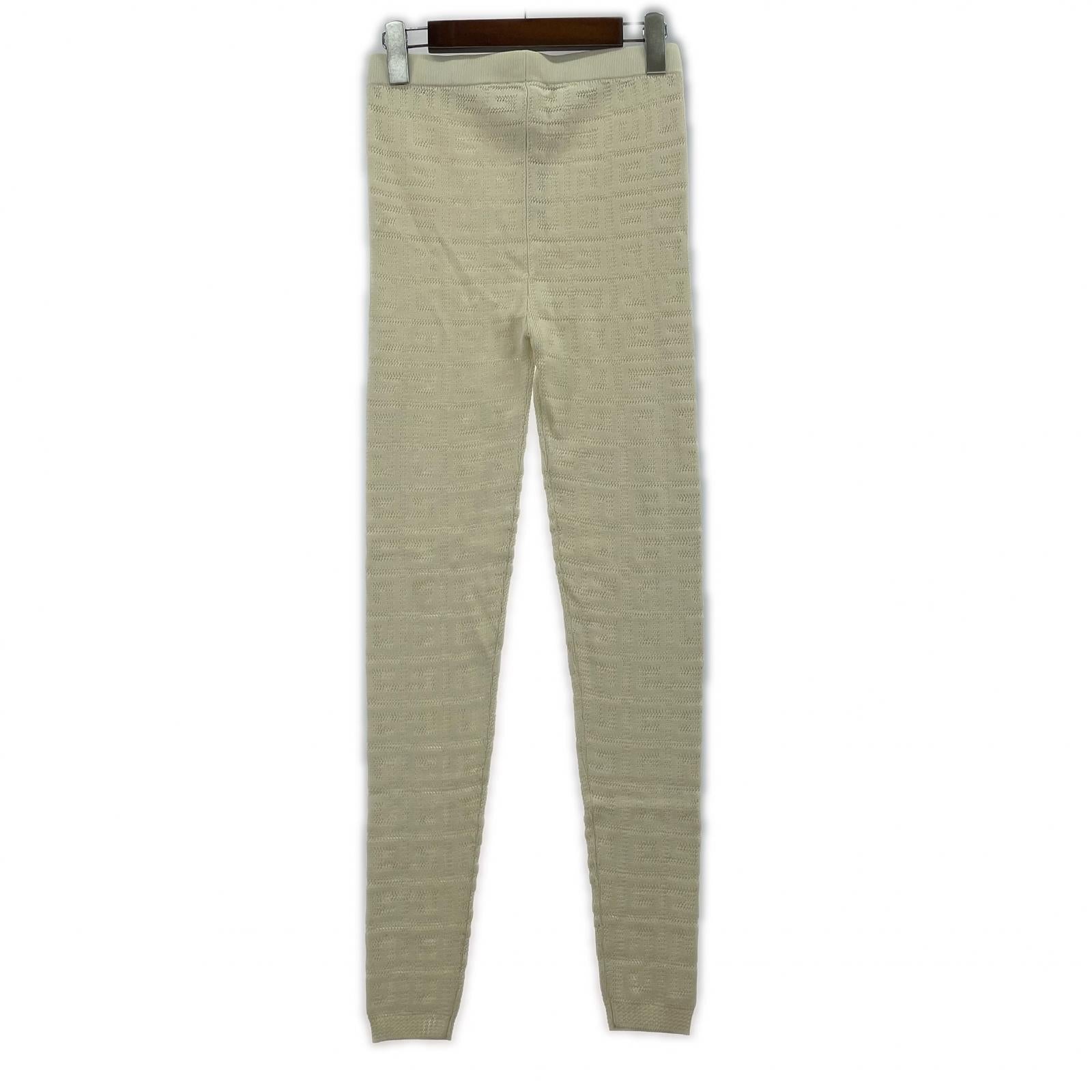 パンツ GIVENCHY ロゴスパッツ XS アイボリー