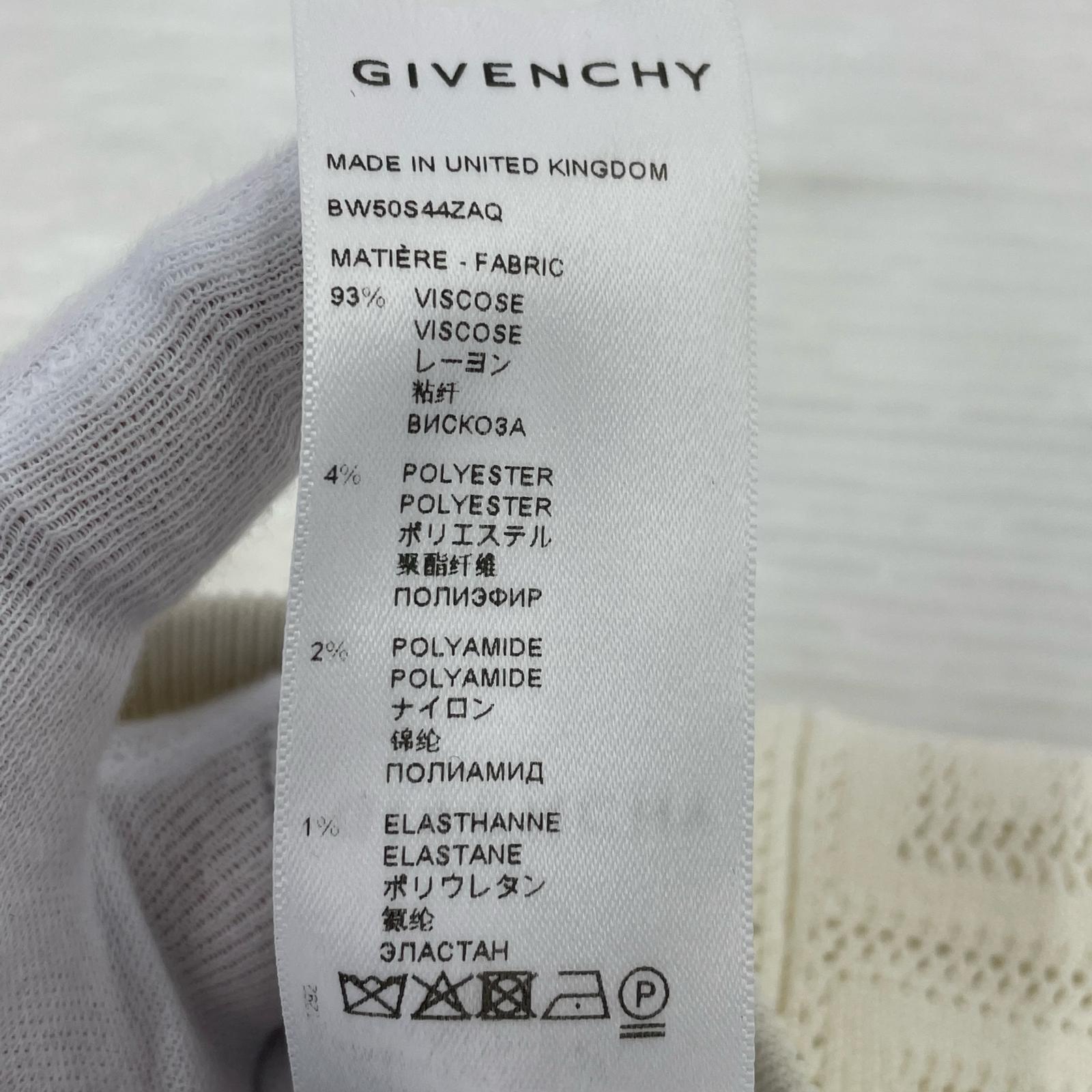 パンツ GIVENCHY ロゴスパッツ XS アイボリー