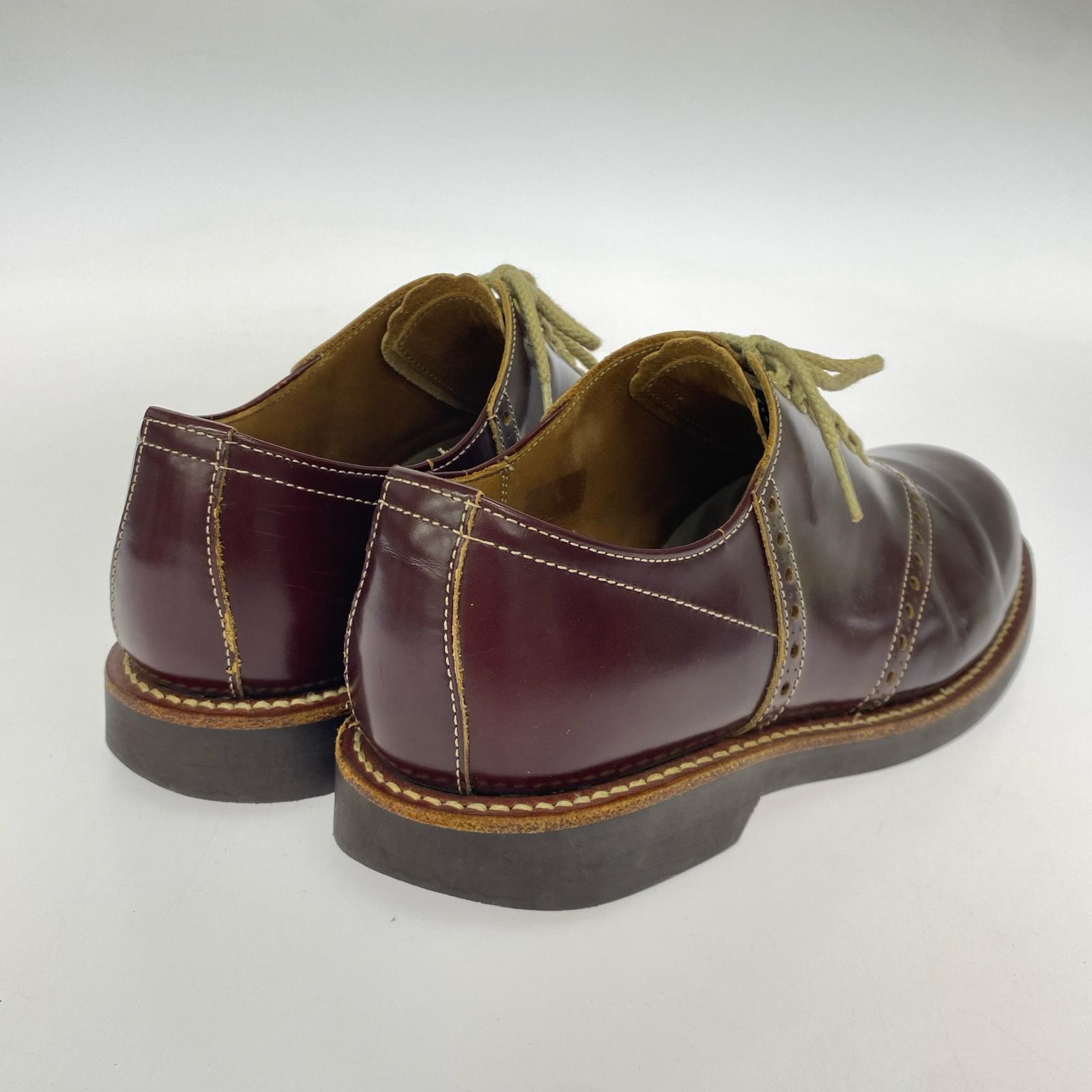 シューズ GLAD HAND 606S サドルシューズ ブラウン