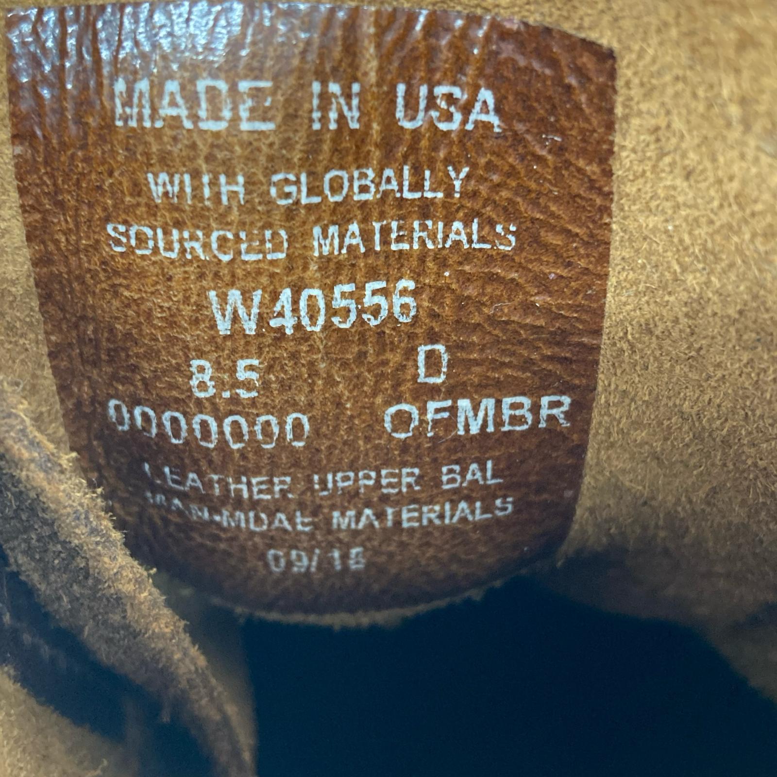 ブーツ 1000MILE BOOTS 8.5 ブラウン