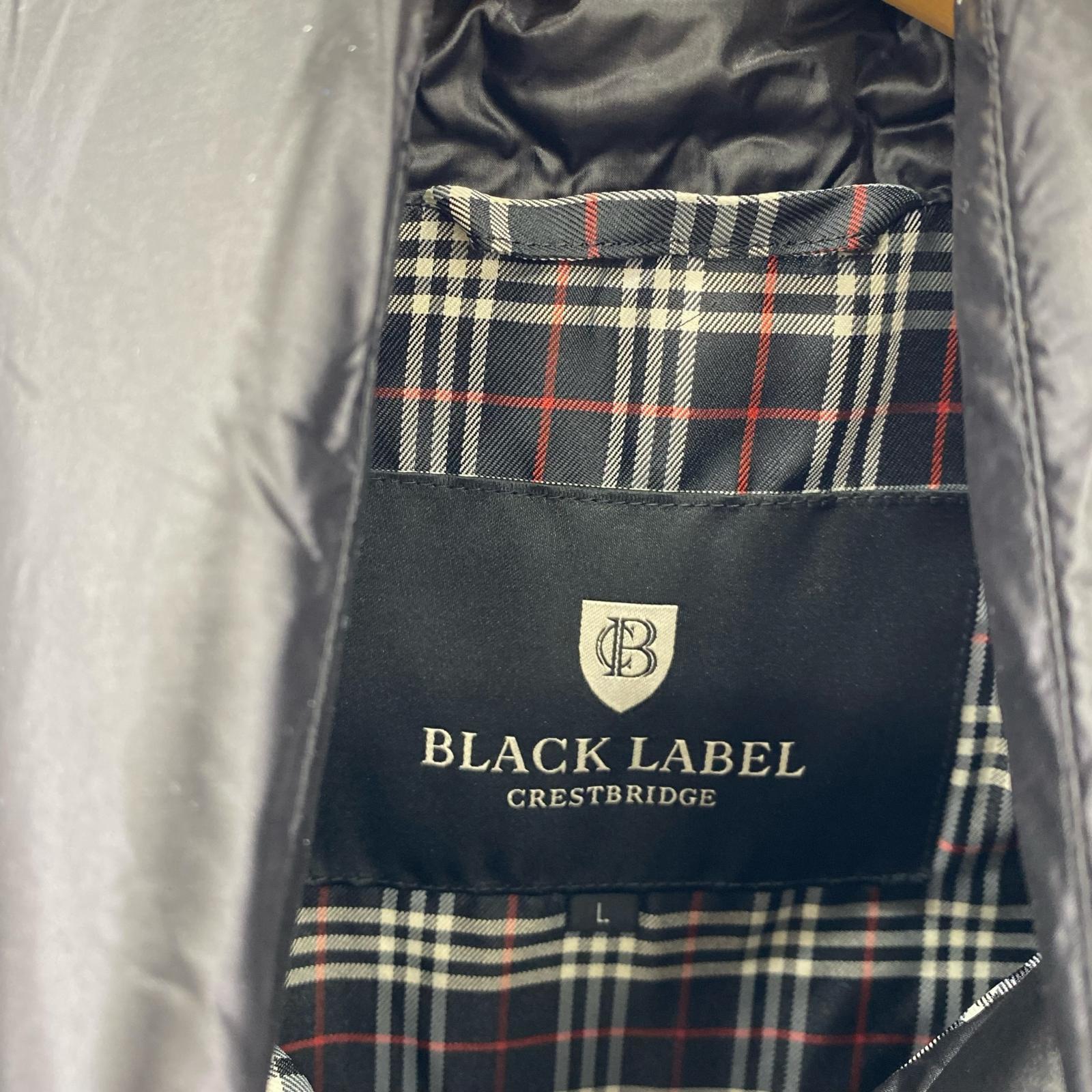 ダウンジャケット BLACK LABEL CRESTBRIDGE ダウンジャケット L ブラック