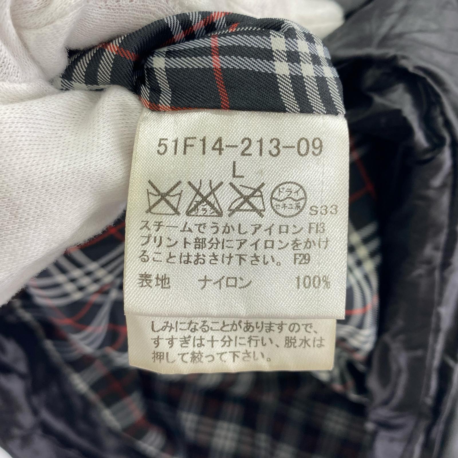 ダウンジャケット BLACK LABEL CRESTBRIDGE ダウンジャケット L ブラック