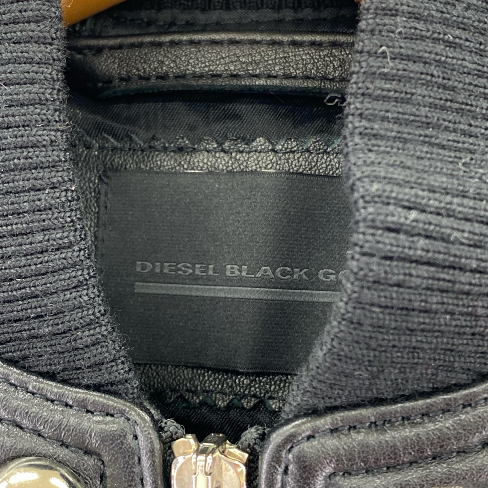 レザージャケット Lilles スタッズ レザージャケット 38 黒 38 ブラック