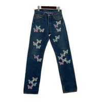 デニムパンツ ×About Dreams 501 butterfly denim W29