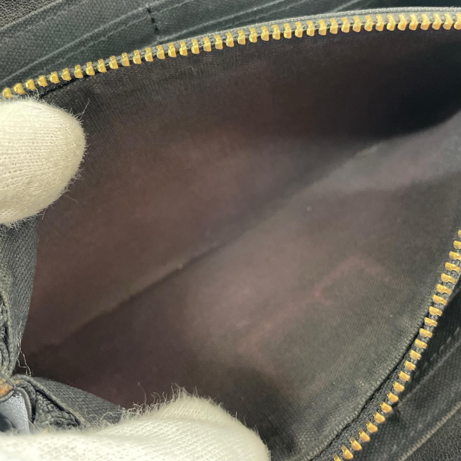 長財布 ナイロンロングウォレット 黒 ブラック
