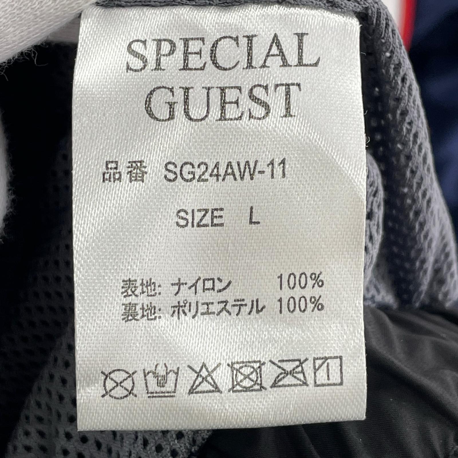 ブルゾン SPECIALGUEST ナイロンジャケット SG24AW-11 L ネイビー