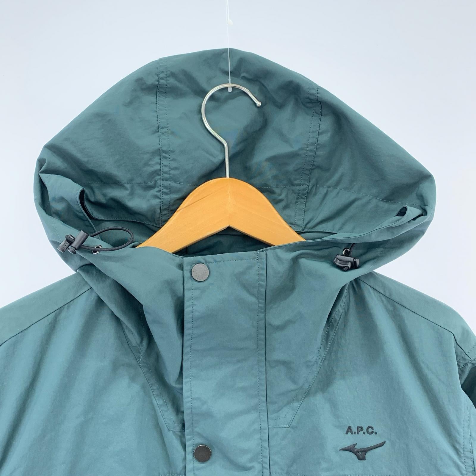 ジャケット A.P.C.×MIZUNO マウンテンジャケット XS グリーン グリーン