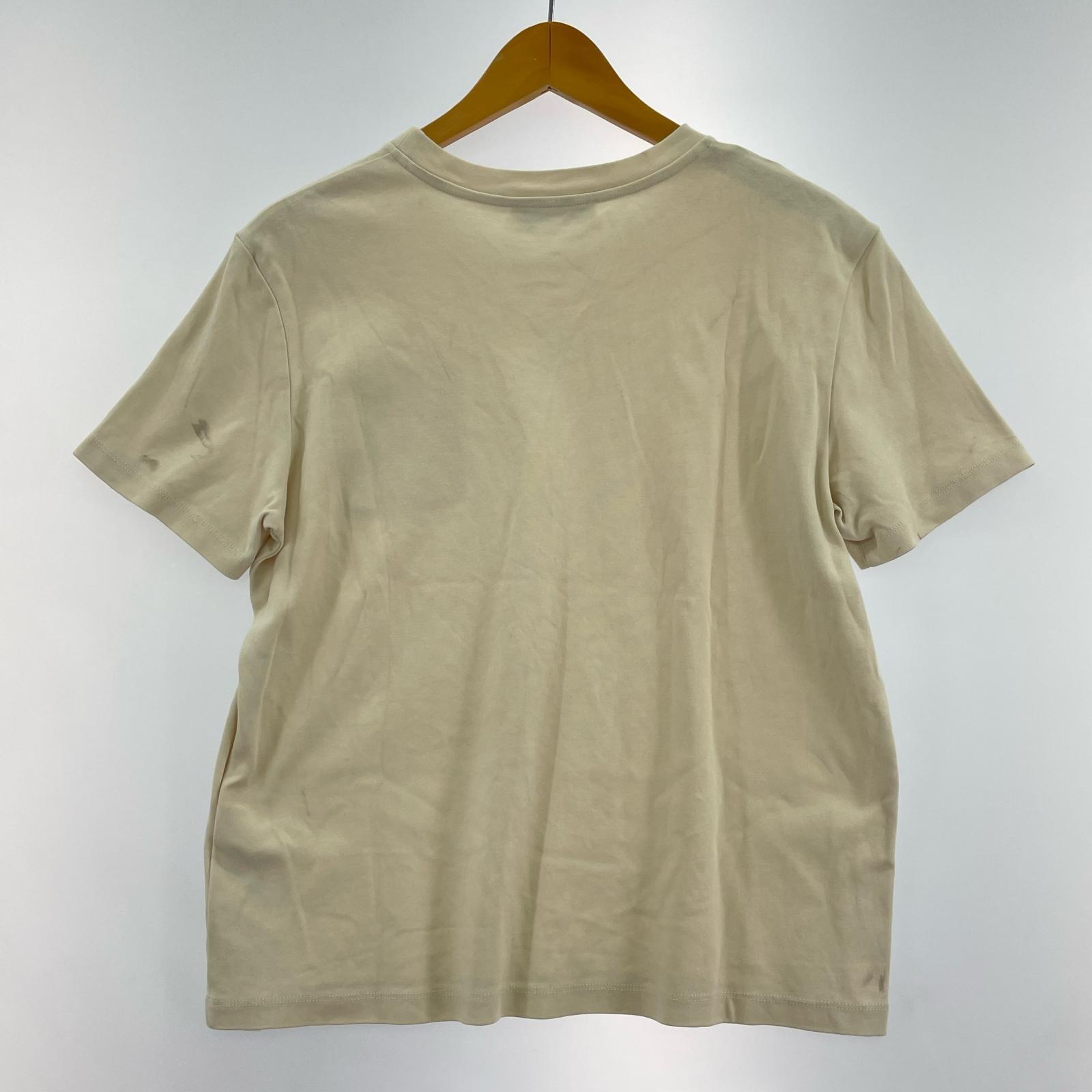 半袖Tシャツ Max Mara プリントTee L ベージュ