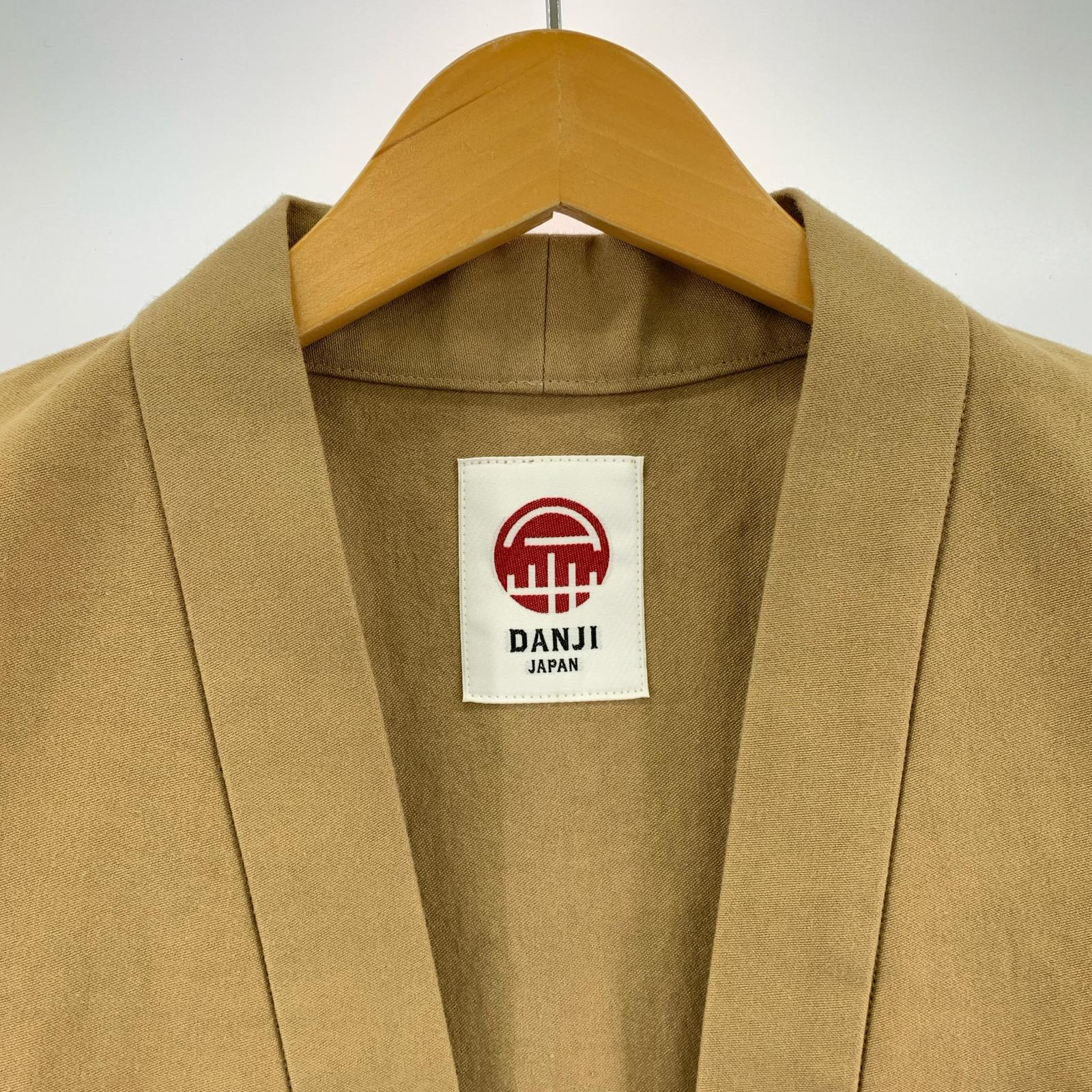 ジャケット DANJI 半纏カーディガン 羽織 M ベージュ M ベージュ