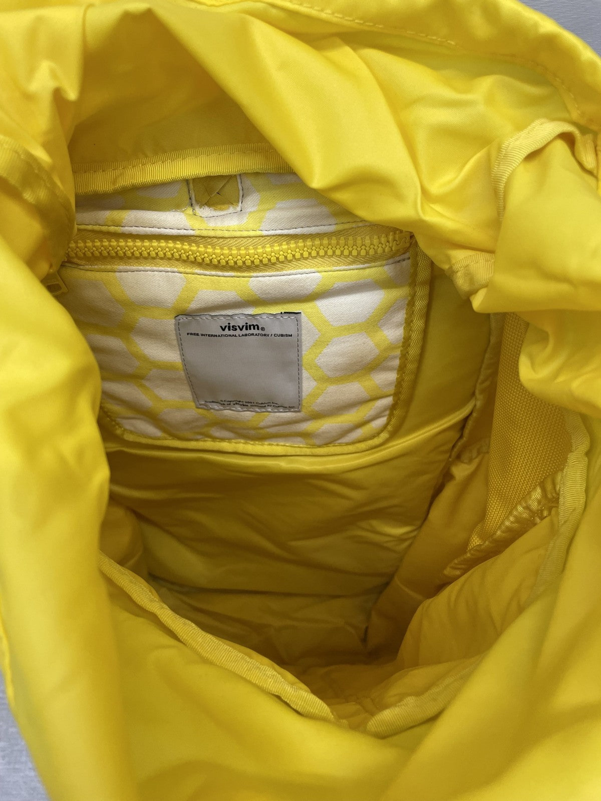 リュック・デイパック VISVIM CORDURA バックパック イエロー