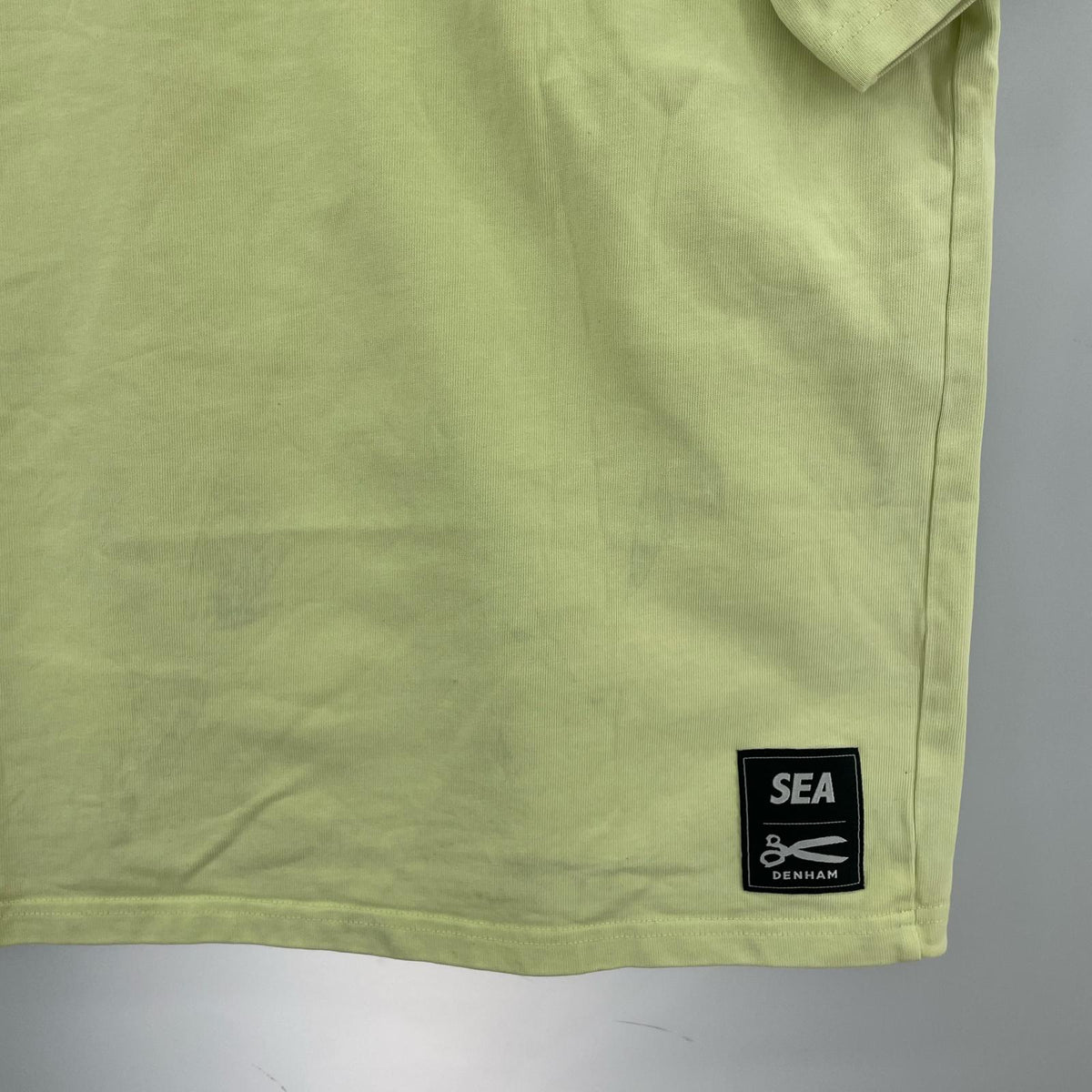 半袖Tシャツ WIND AND SEA×DENHAM LIVE TEE イエロー (L) L