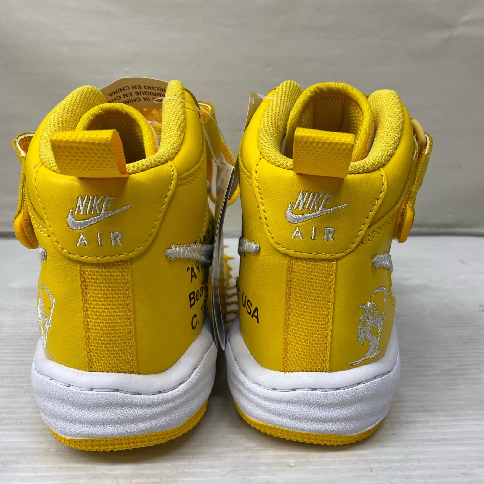 スニーカー × Off White AirForce 1 Mid SP LTHR(25.5)