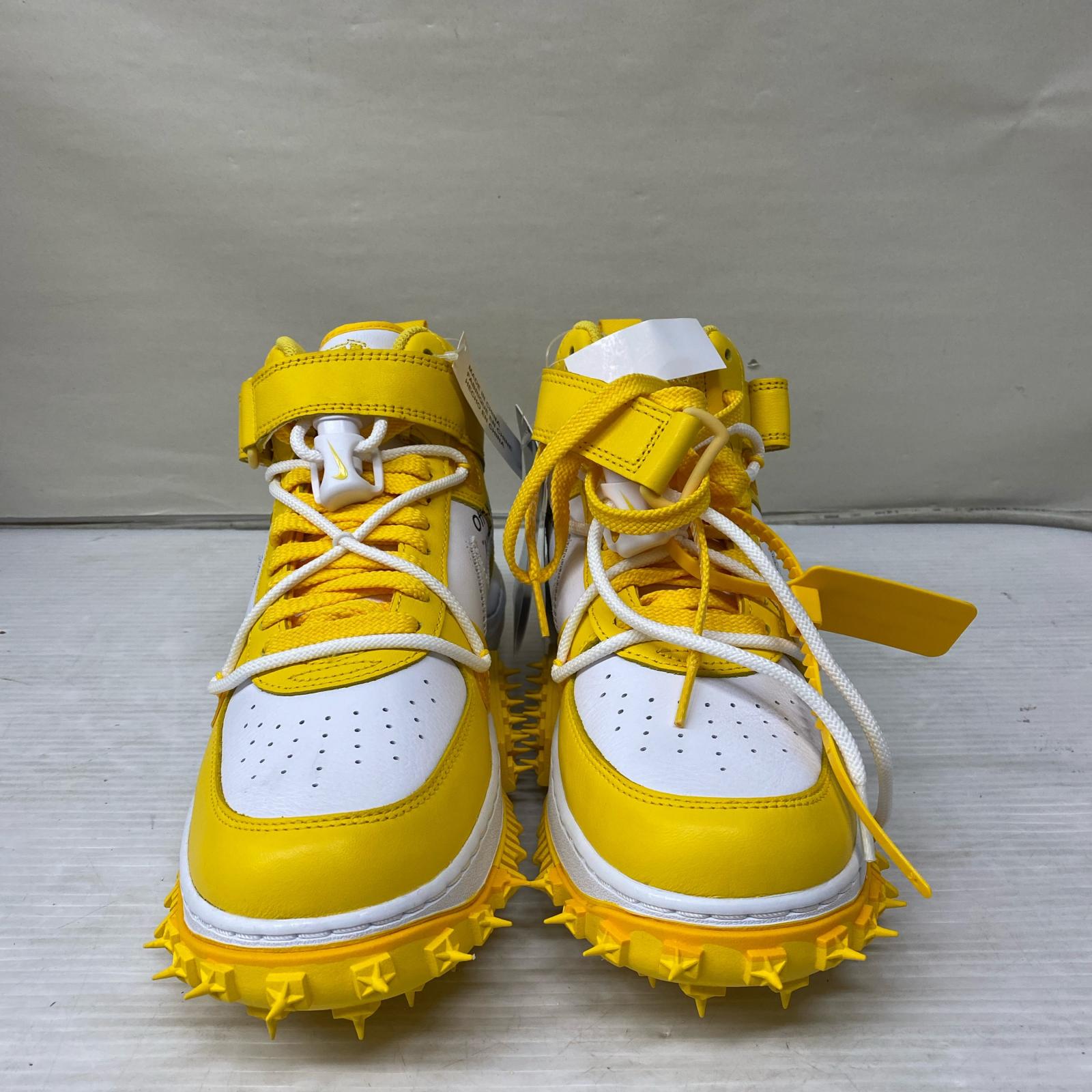 スニーカー × Off White AirForce 1 Mid SP LTHR(25.5)