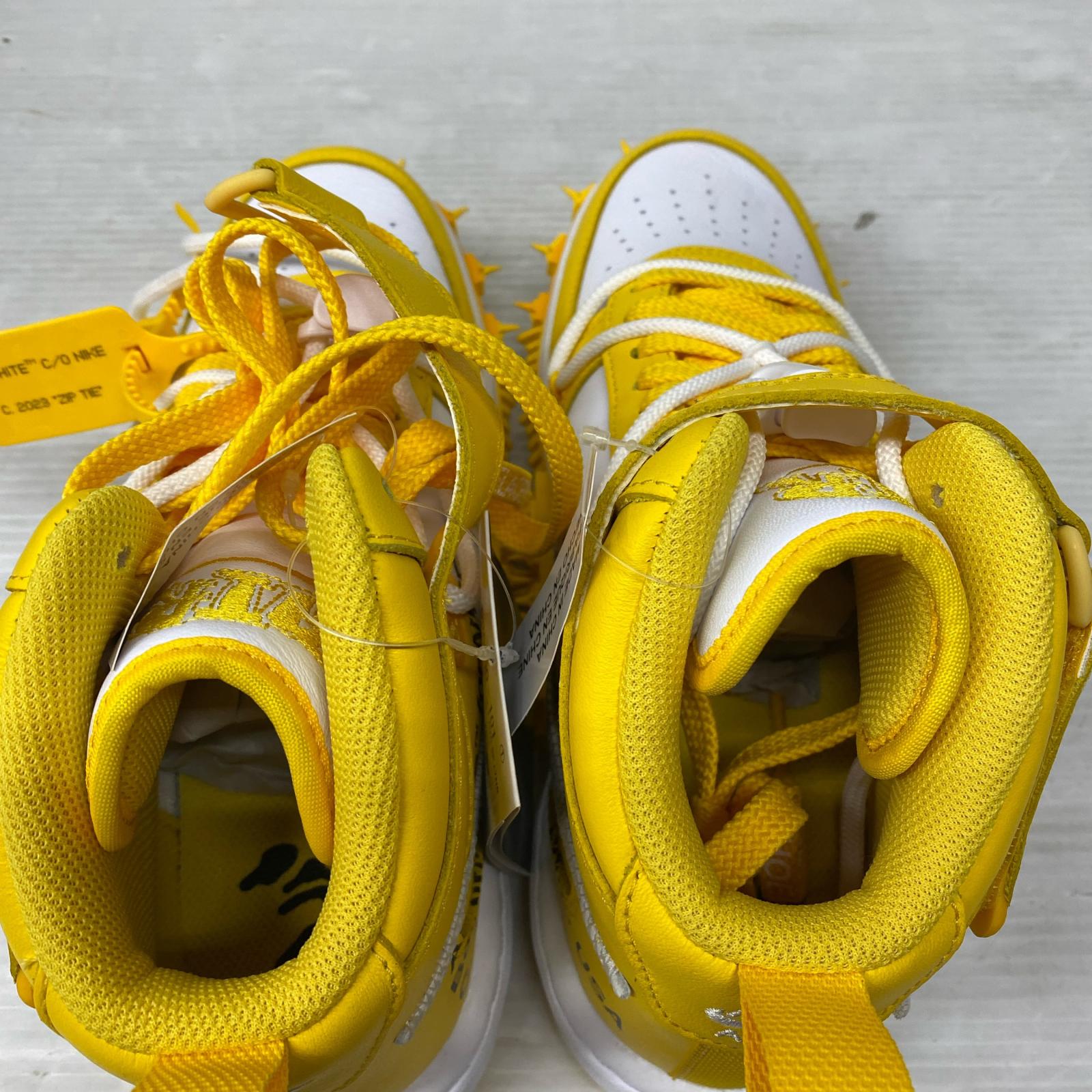 スニーカー × Off White AirForce 1 Mid SP LTHR(25.5)