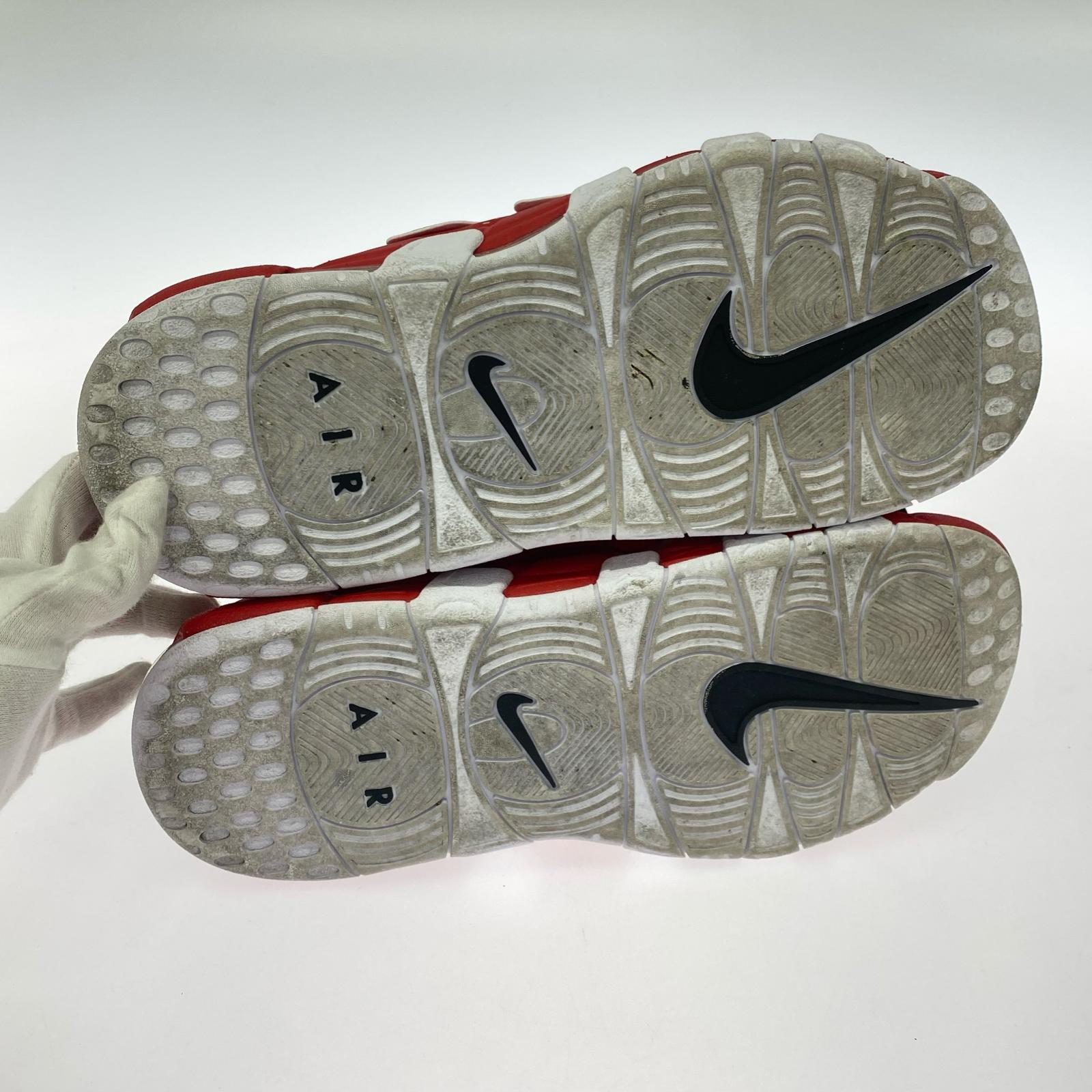 サンダル Air More Uptempo Slide "University 赤(26) 26cm (US8 UK7 1/2 EU42)