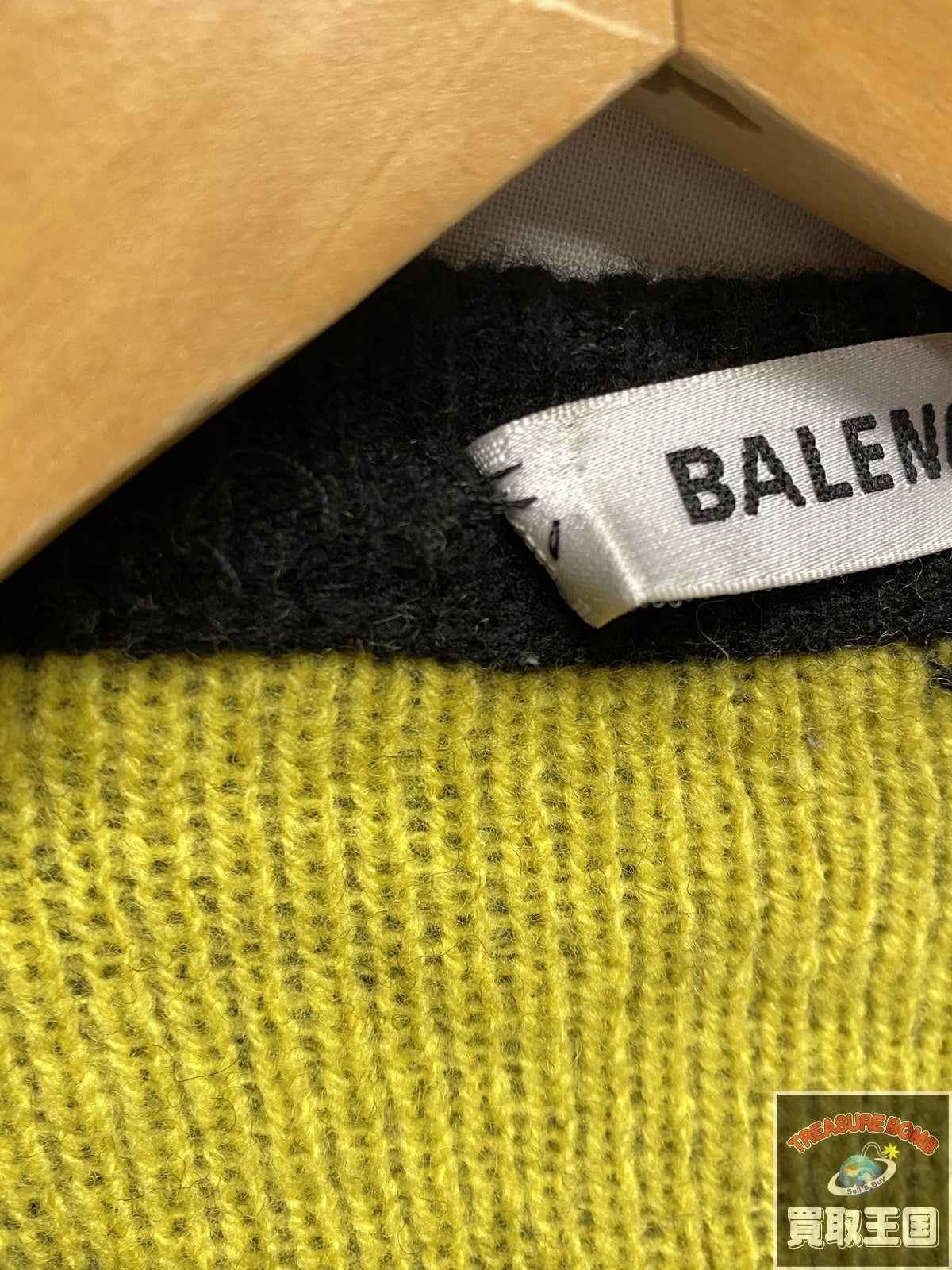 19AW BALENCIAGA ALLOVER LOGOCrewneckKnit