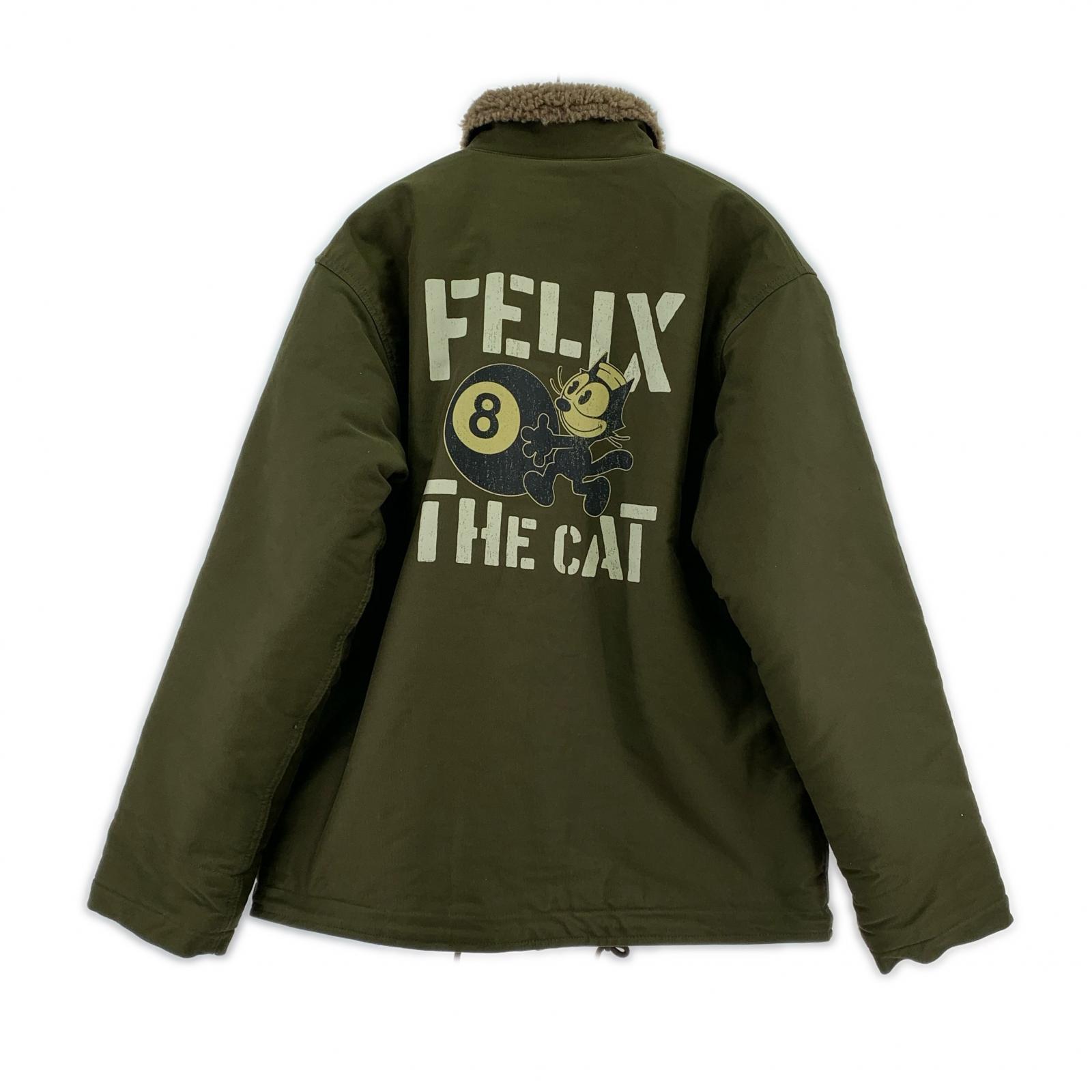 ジャケット N-1 DECK JACKET FELIX カーキ (42) 42 カーキ