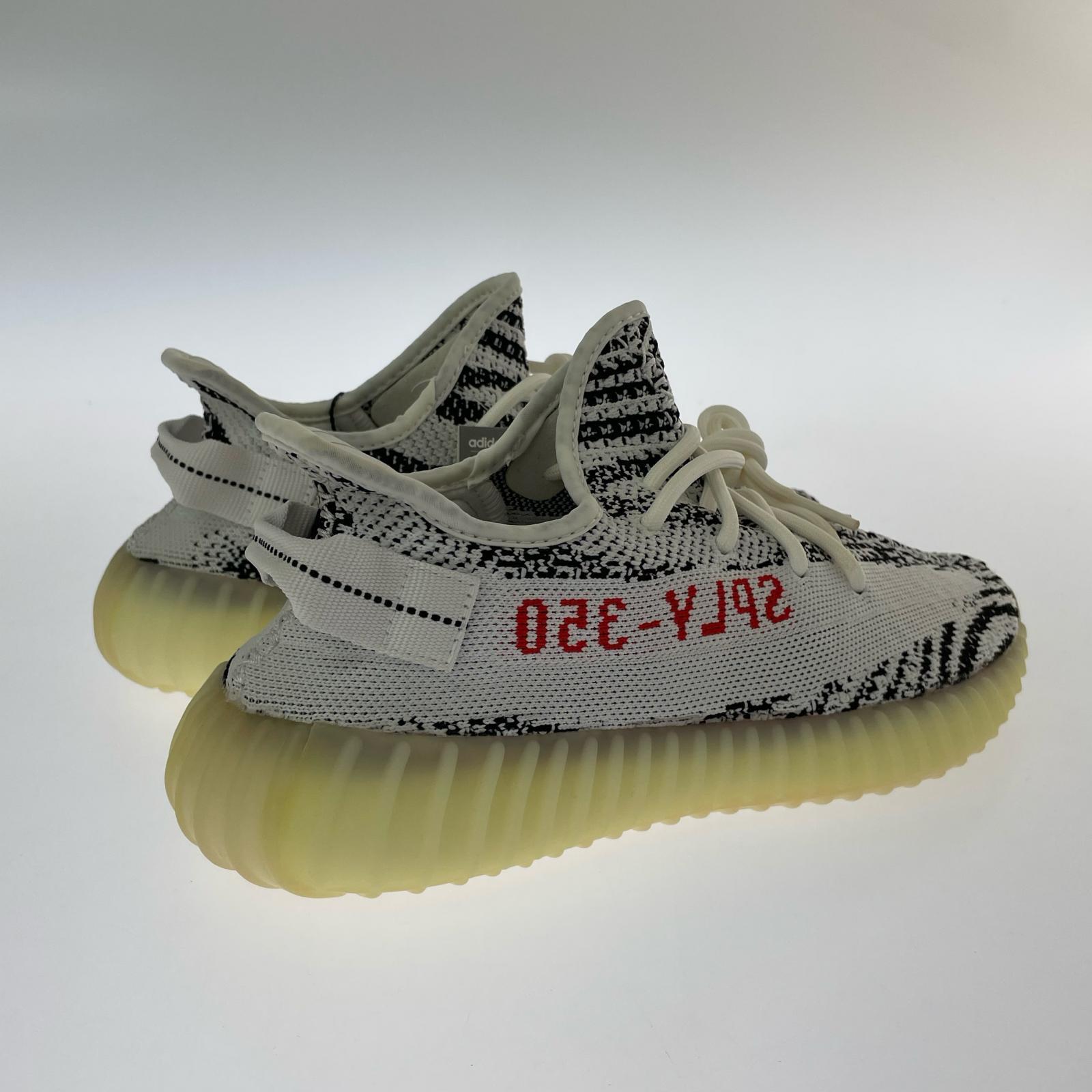 スニーカー CP9654 Yeezy Boost 350 V2 ZEBRA JP26.5cm 26.5cm (US8 1/2 UK8 EU43) ホワイト