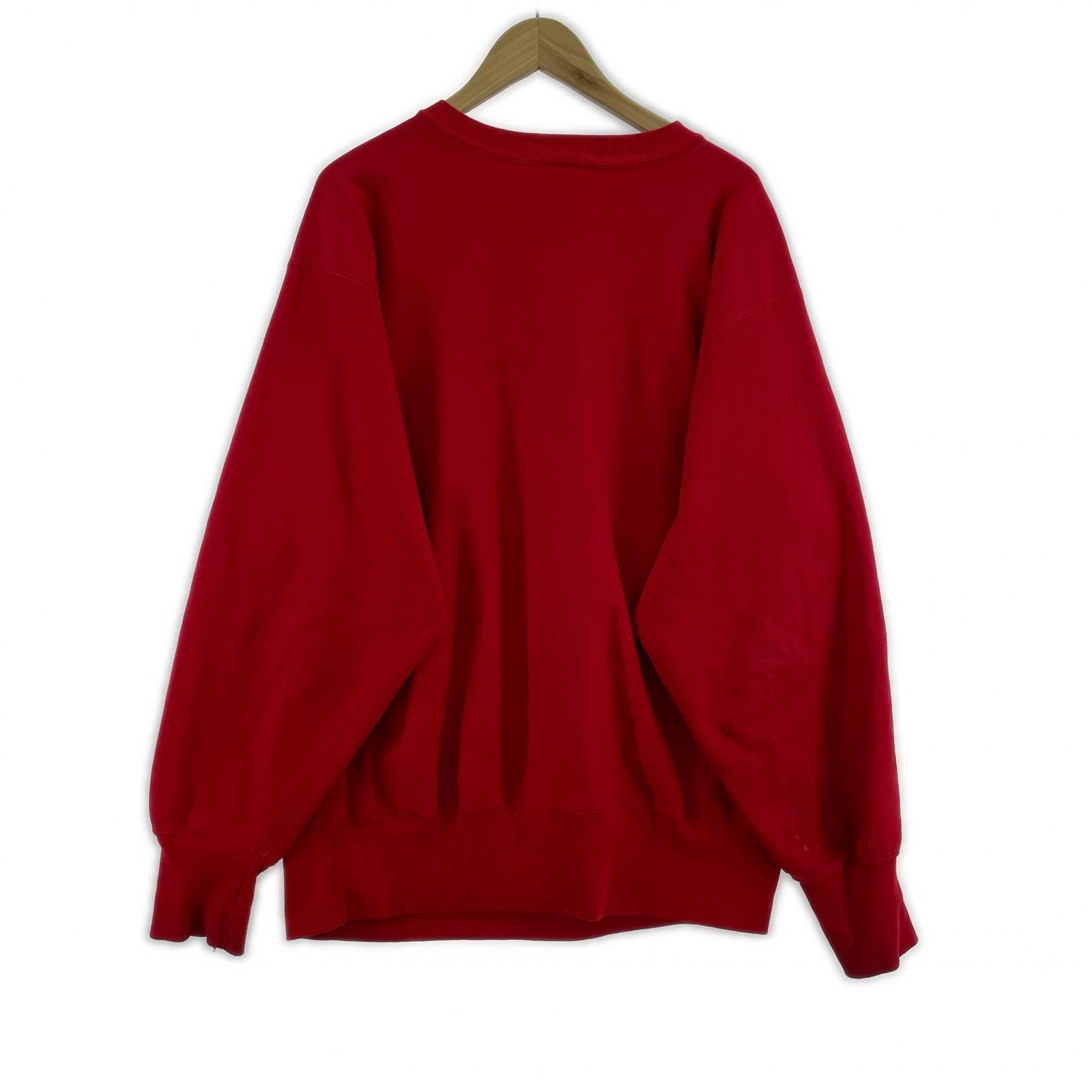 スウェット REVERSE WEAVE RUTGERS (XL) レッド