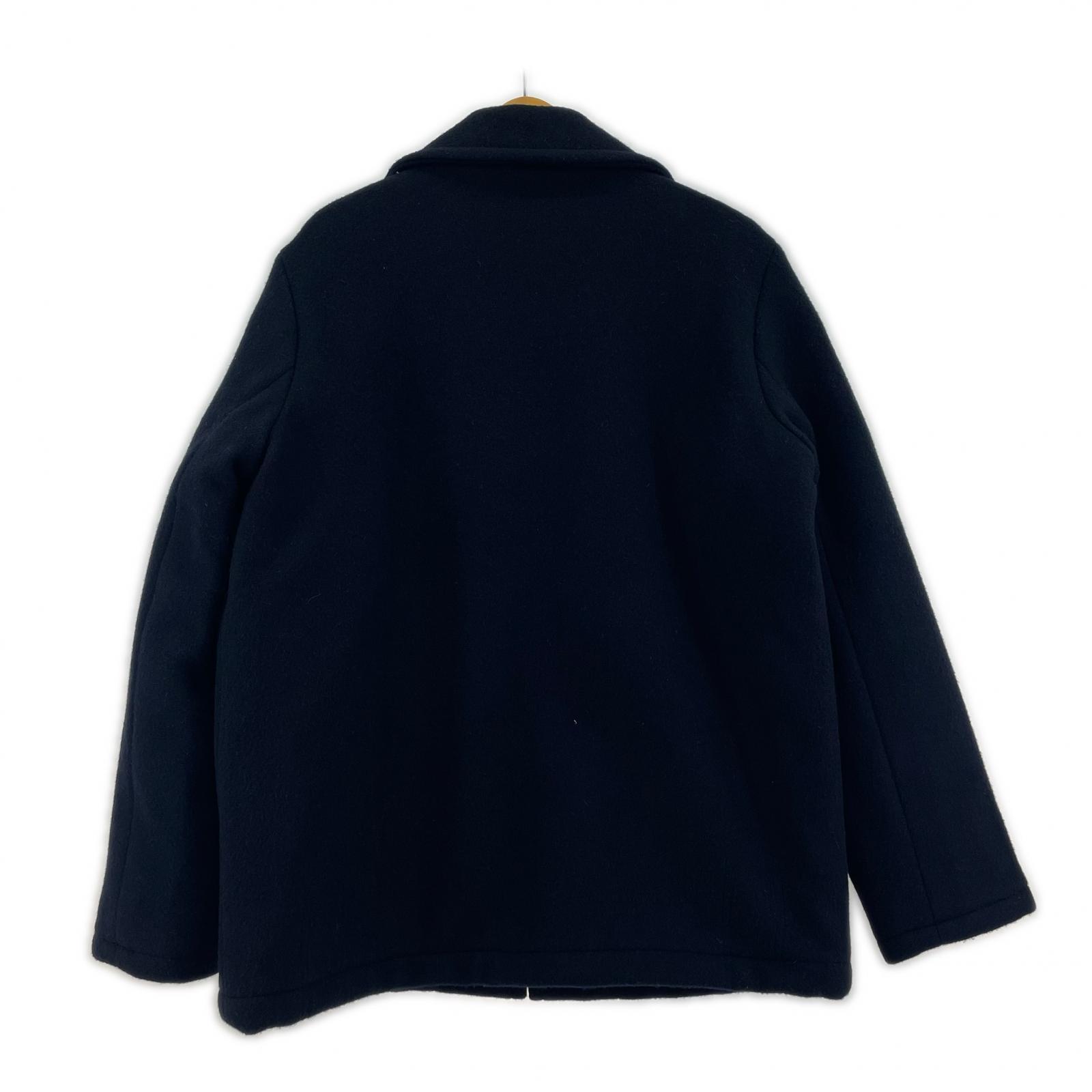 ジャケット A BATHING APE 90s 初期タグ ウールメルトンジャケット L ネイビー L ネイビー