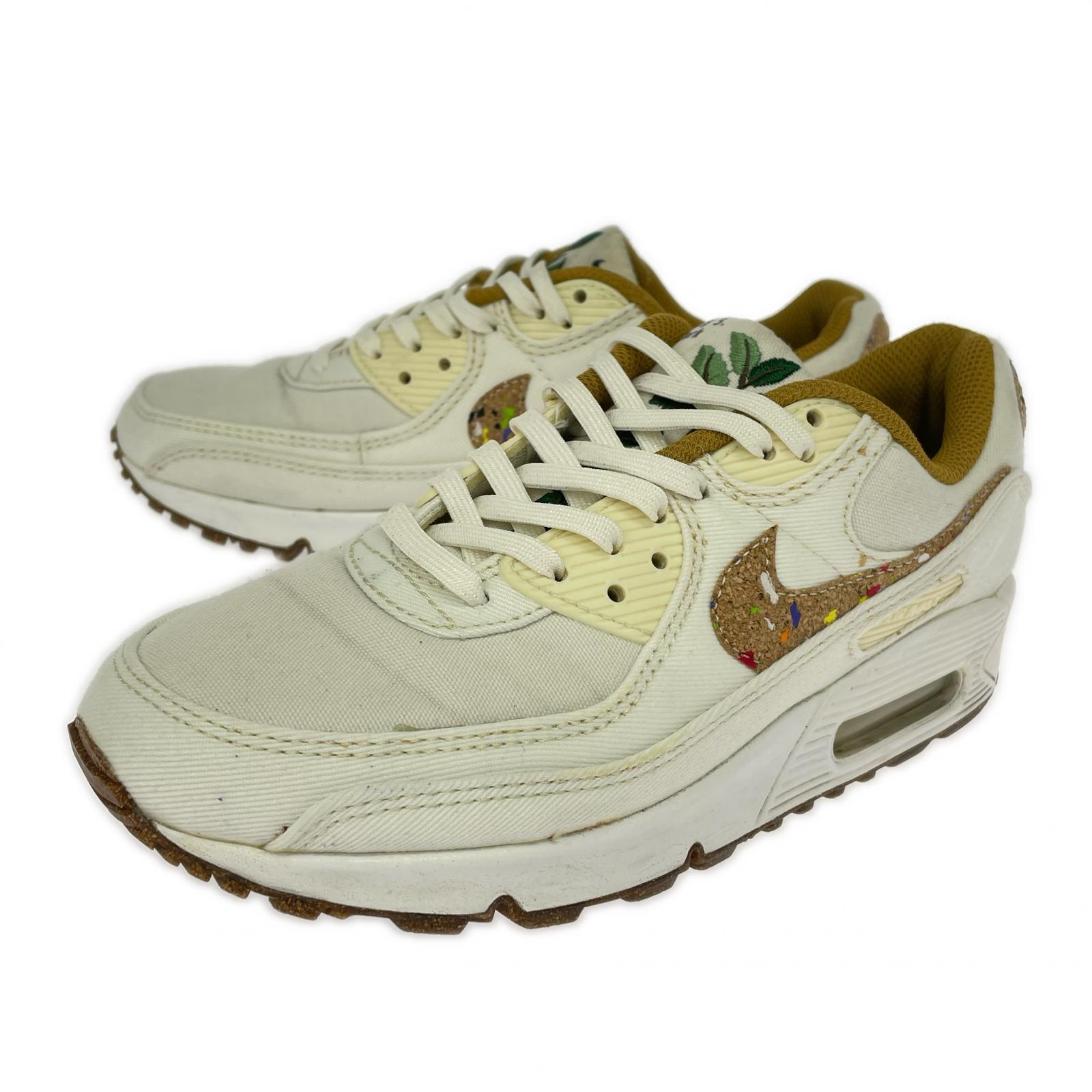 スニーカー Nike Women's Air Max 90 SE Cork "Sail" 24cm (US6 UK5 1/2 EU38) ホワイト