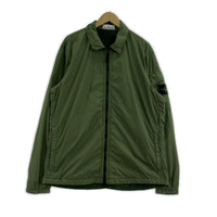 ジャケット ガーメントダイ クリンクルレップス ジャケット カーキ (XL) LL