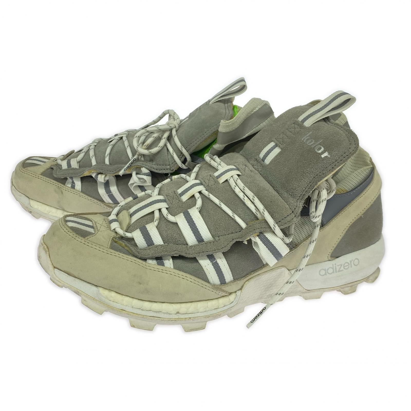 スニーカー ×kolor ADIZERO XT KOLOR 28.5㎝ AQ3093 28.5cm (US10 1/2 UK10 EU47) グレー