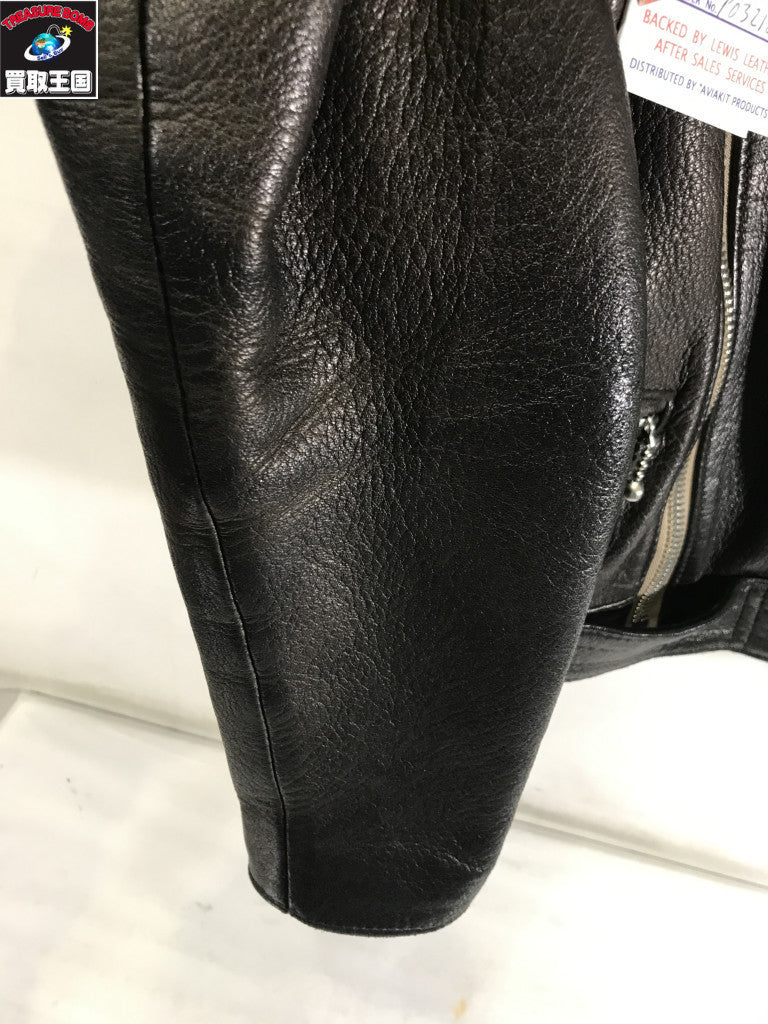 ライダースジャケット ×REAL McCOY'S 441T CYCLONE TIGHT FIT 34