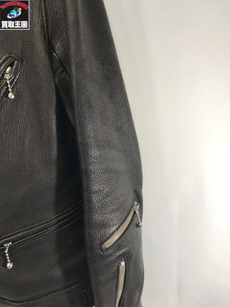 ライダースジャケット ×REAL McCOY'S 441T CYCLONE TIGHT FIT 34