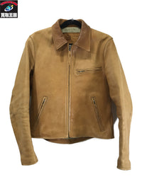 ライダースジャケット TENJIN WORKS JS01 SINGLE COLLAR JACKET 36