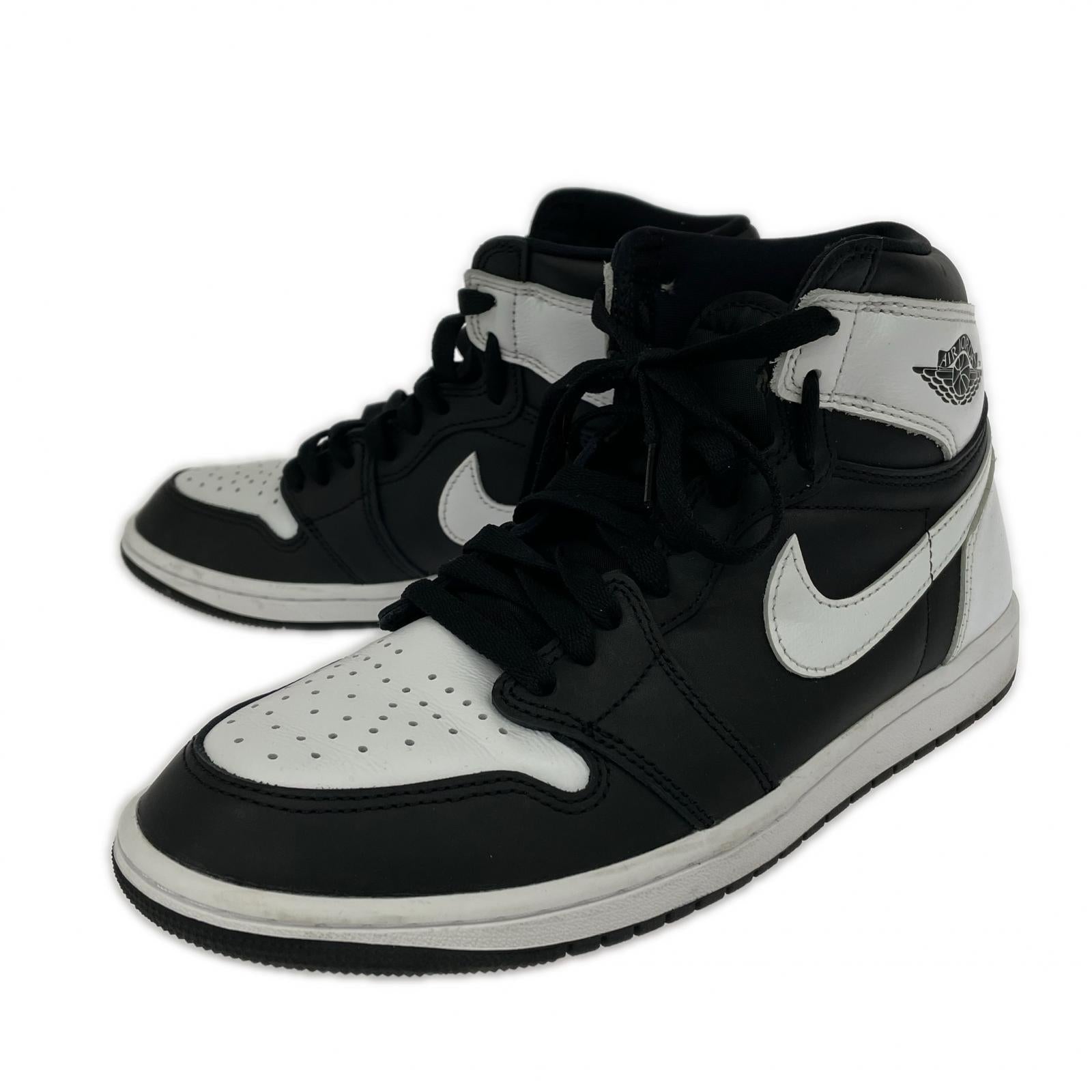 スニーカー AIR JORDAN 1 Retro High OG 黒白 (26.5cm) 26.5cm (US8 1/2 UK8 EU43)