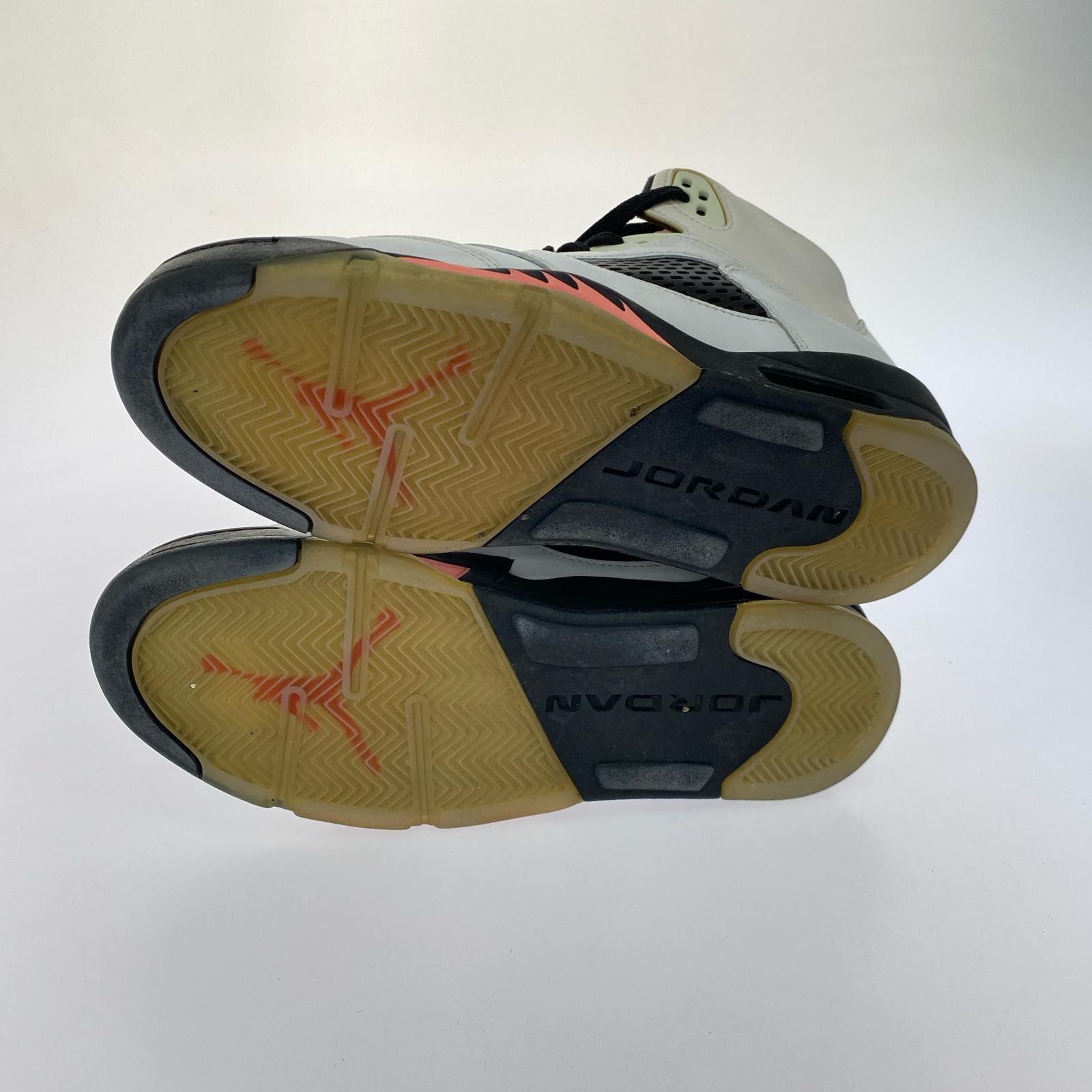 スニーカー AIR JORDAN 5 RETRO BG/24.5cm 24.5cm (US6 1/2 UK6 EU39) ホワイト
