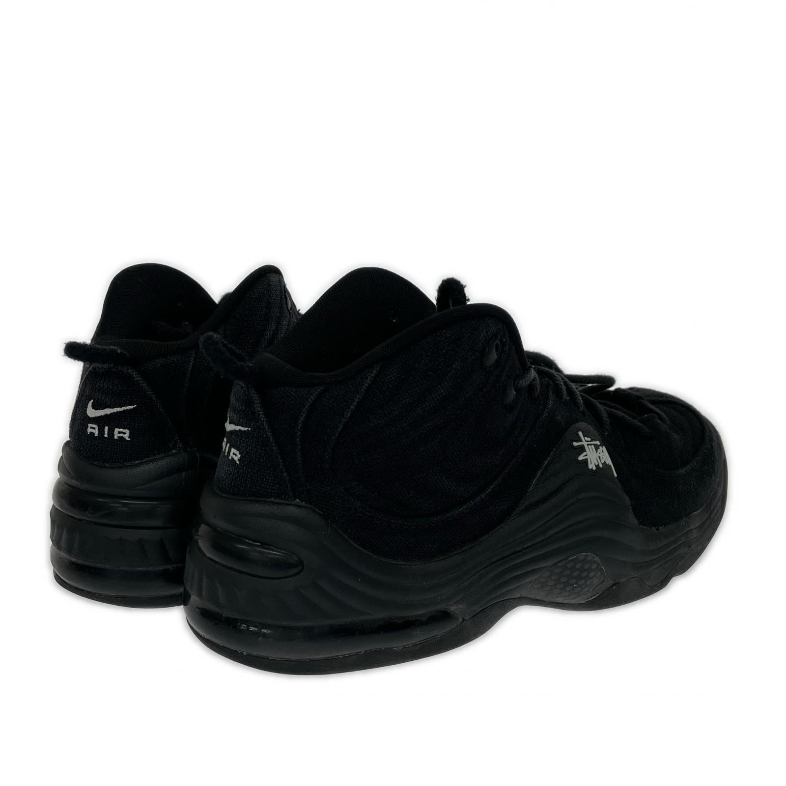 スニーカー ×Stussy Air Penny 2 Black 28.0cm 28cm (US10 UK9 1/2 EU46) ブラック