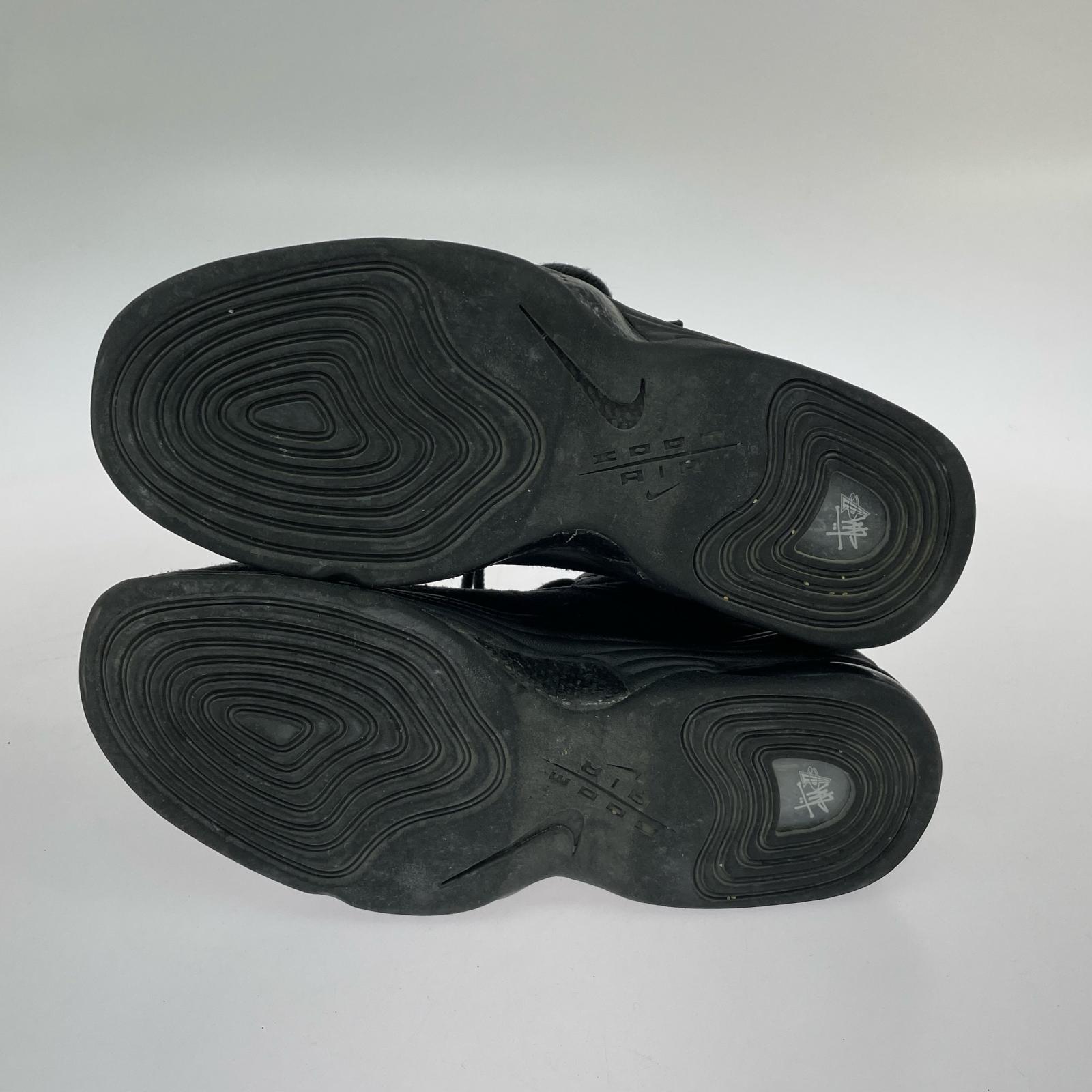 スニーカー ×Stussy Air Penny 2 Black 28.0cm 28cm (US10 UK9 1/2 EU46) ブラック