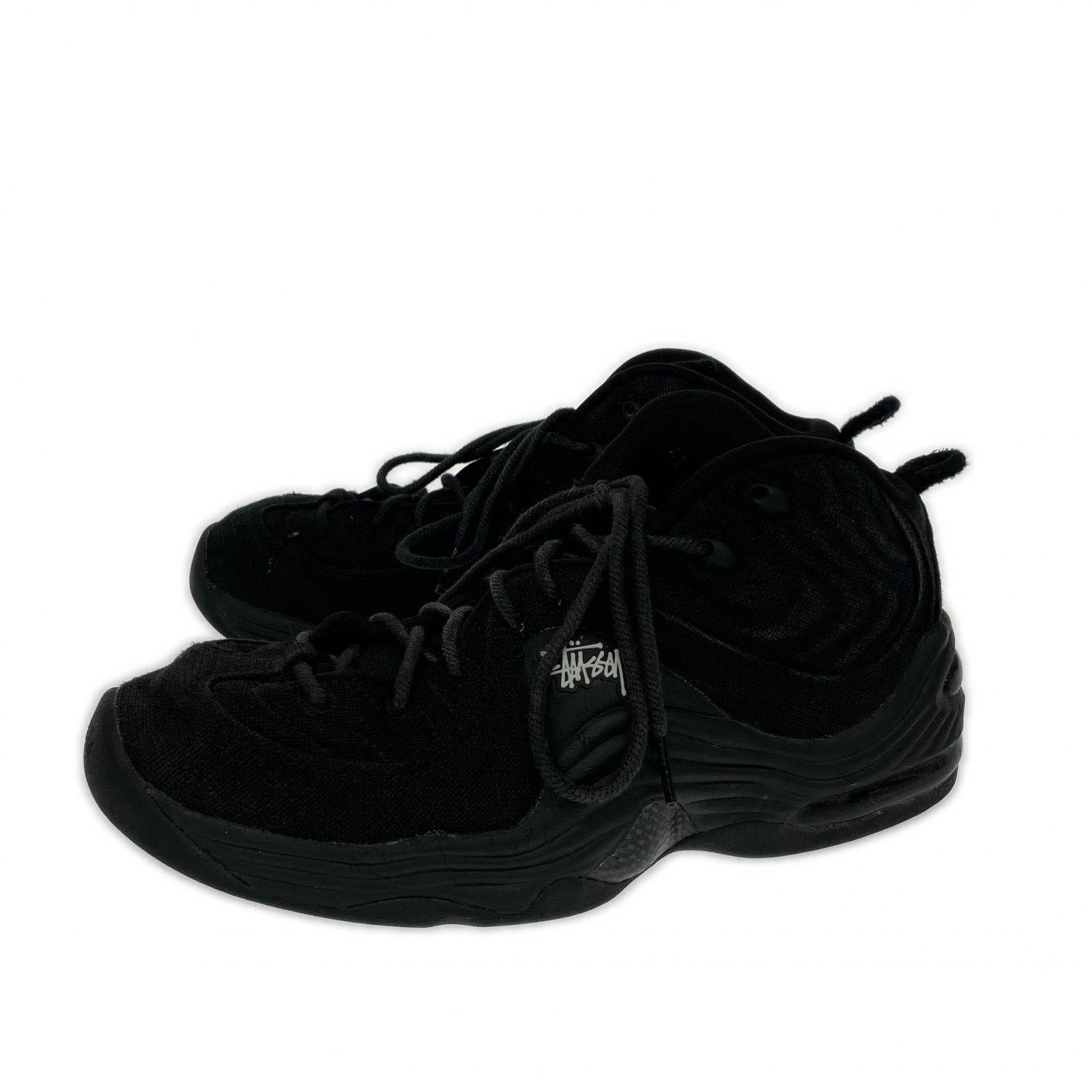 スニーカー ×Stussy Air Penny 2 Black 28.0cm 28cm (US10 UK9 1/2 EU46) ブラック