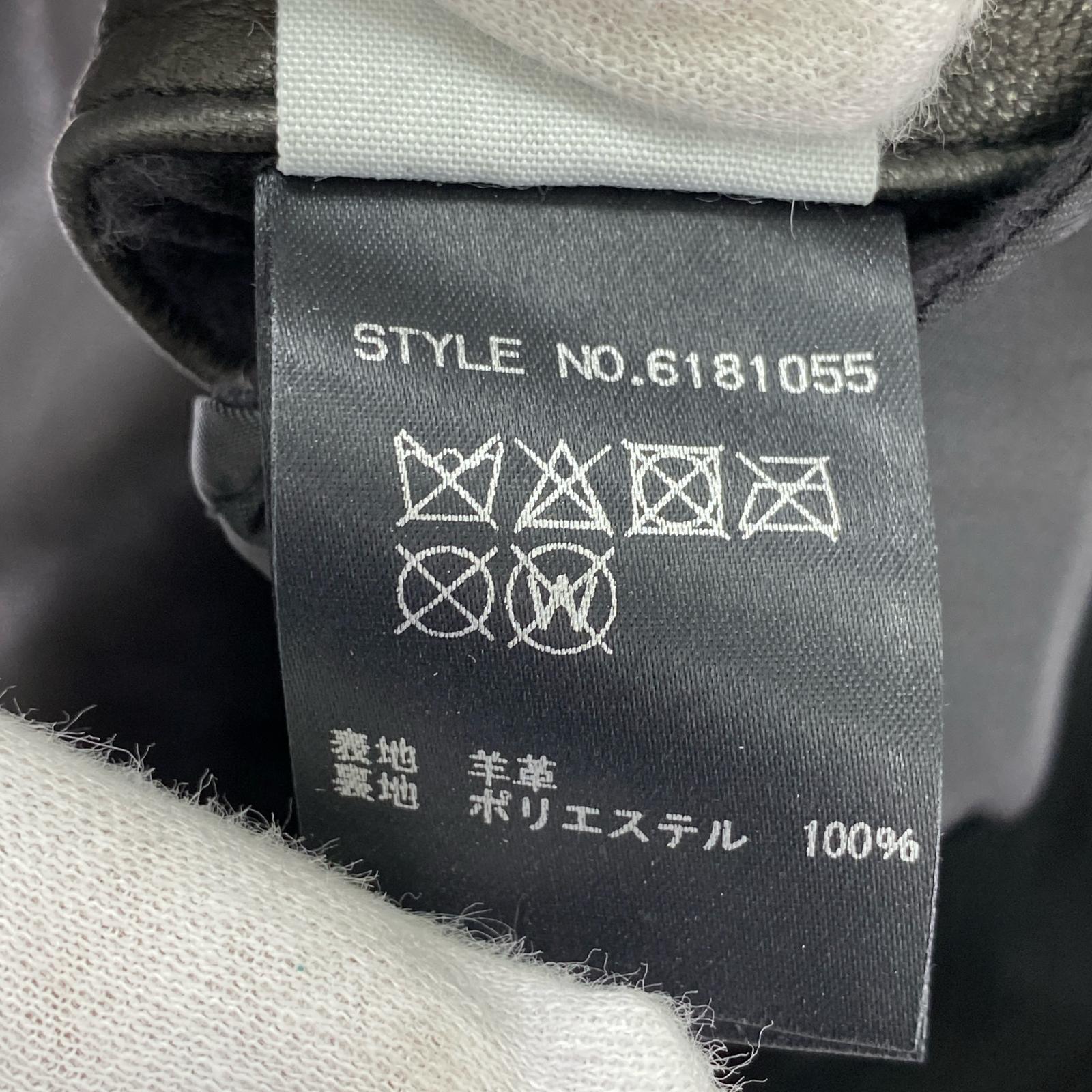 レザージャケット 羊革 レザージャケット 黒 ブラック