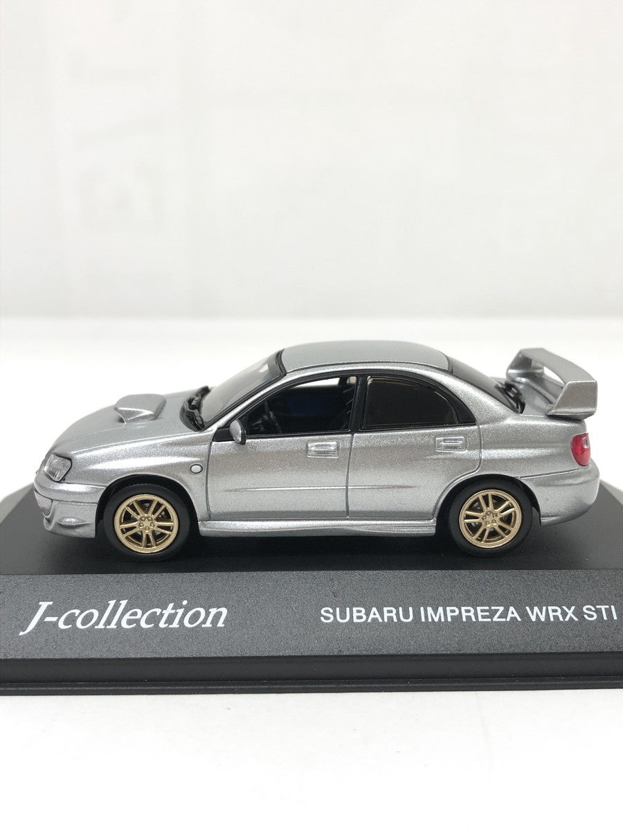 J-COLLECTION 1/43 IMPREZA シルバー スケールカー
