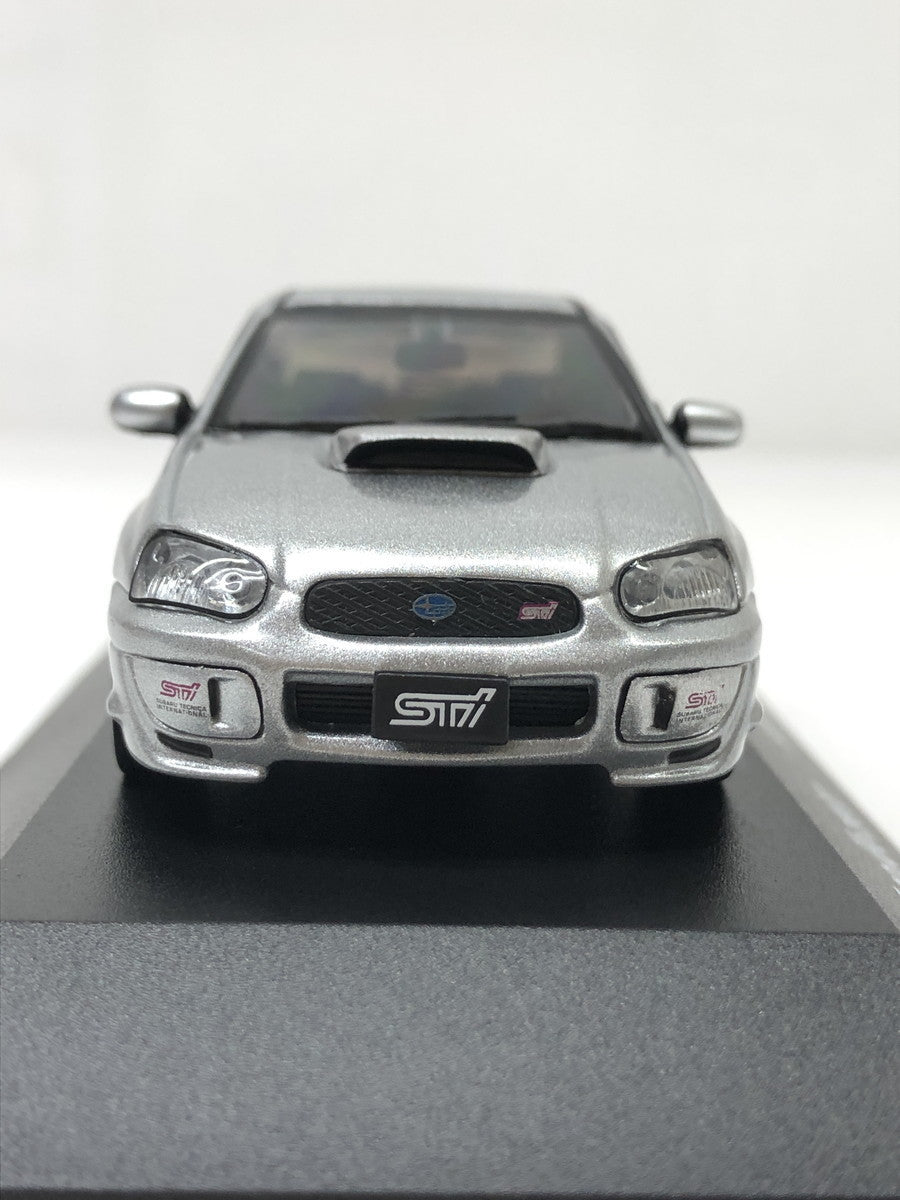 J-COLLECTION 1/43 IMPREZA シルバー スケールカー