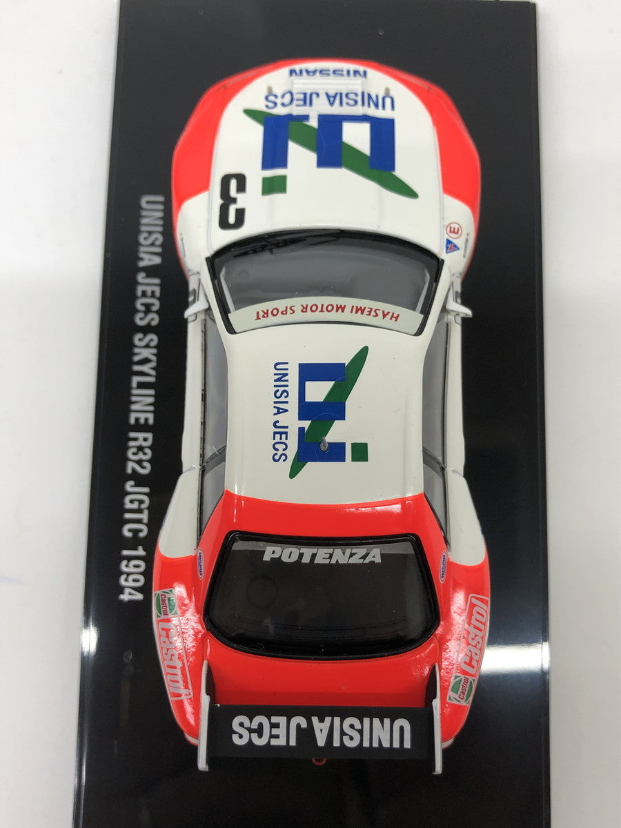 EBBRO 1/43 ユニシア ジェックス スカイライン 1994 スケールカー