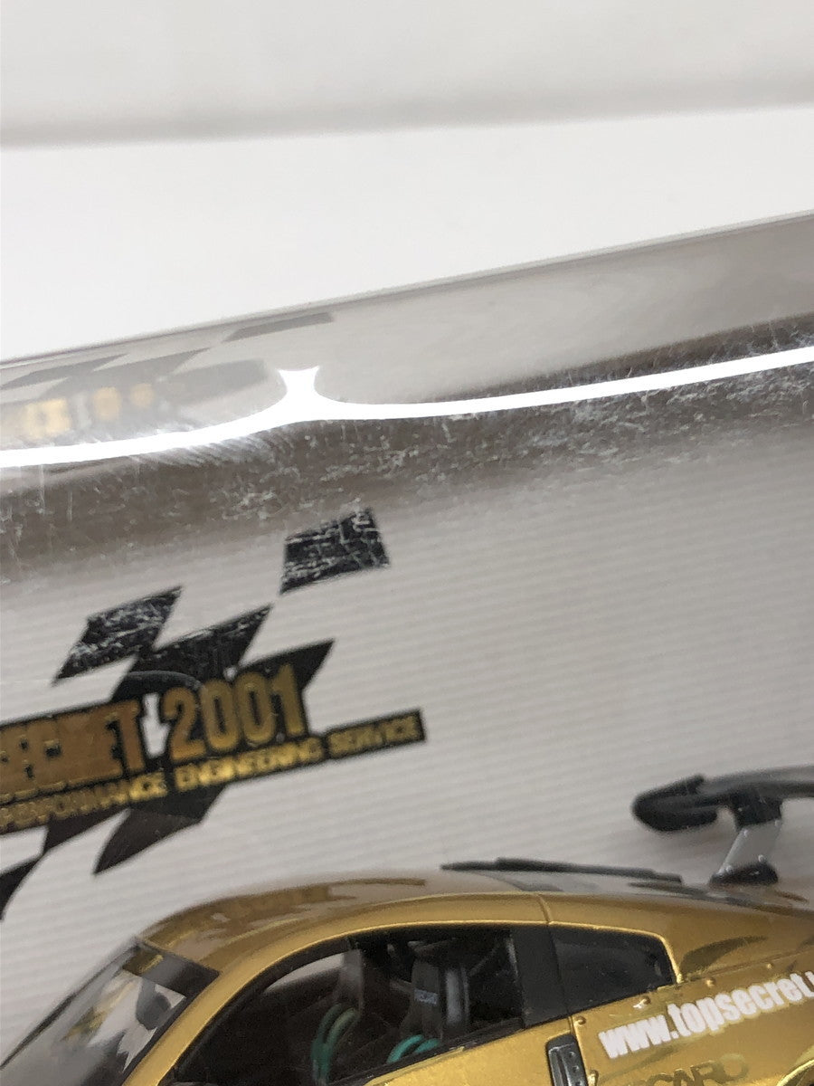 1/24 TOPSERCRET FAIRLADY Z ゴールド スケールカー