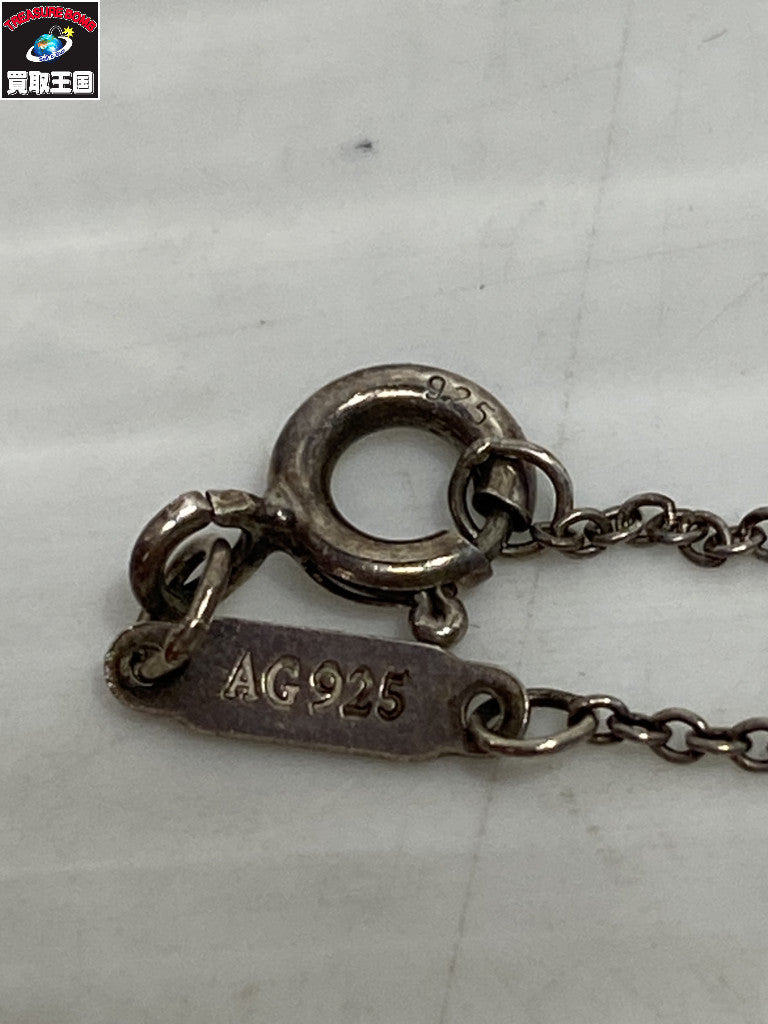 Tiffany&Co. リターントゥティファニー ミニダブルハートネックレス