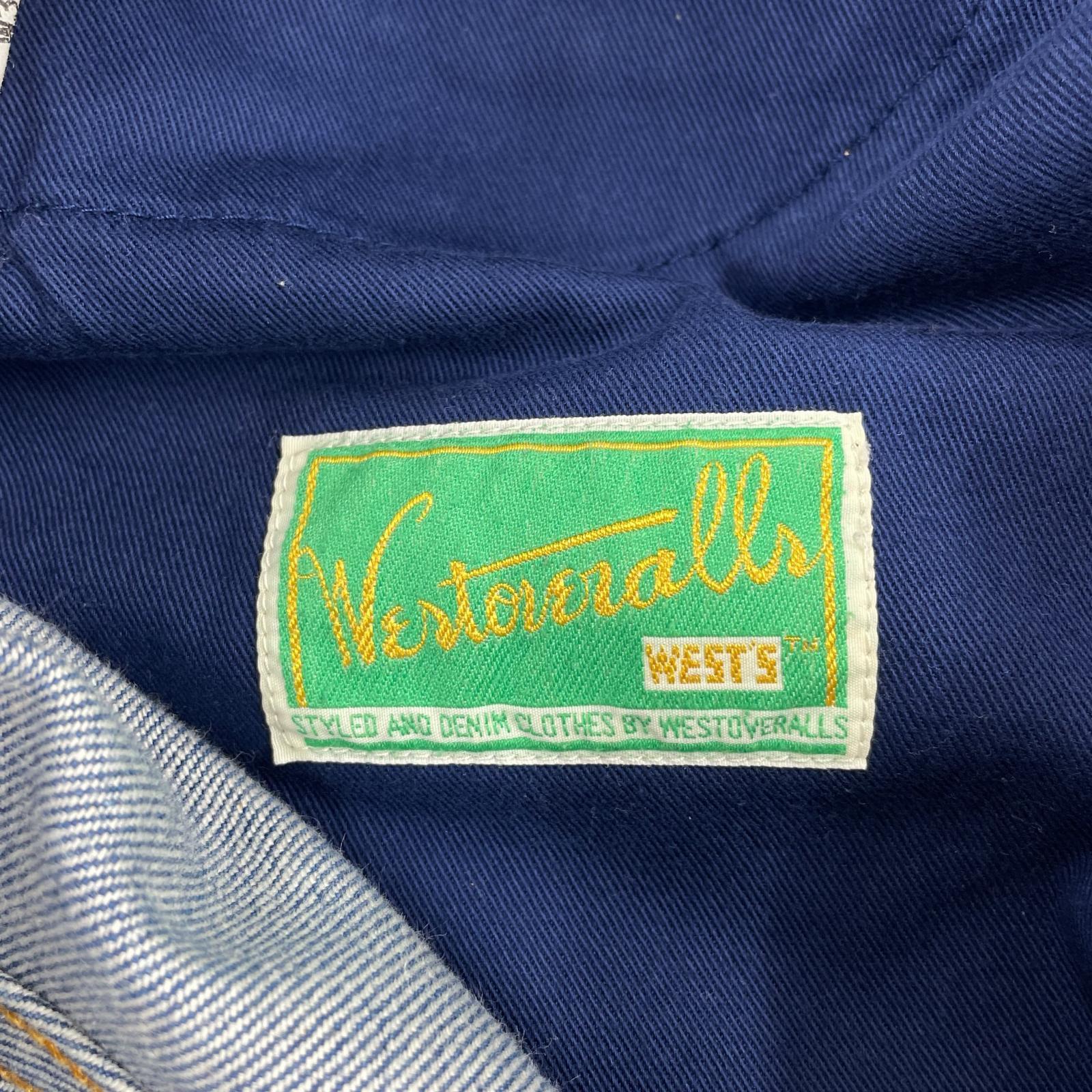 デニムパンツ WESTOVERALLS 30 ブルー