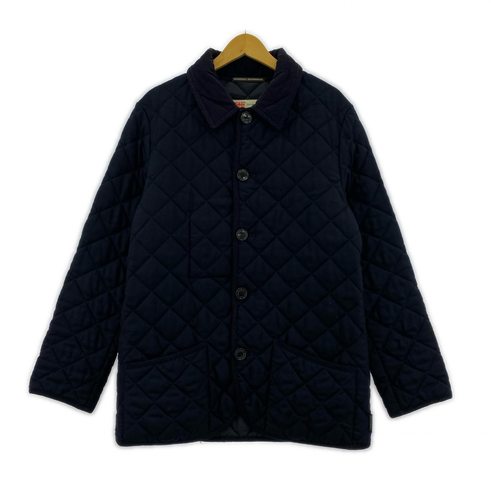 ジャケット WAVERLY キルティングジャケット 紺 (40)