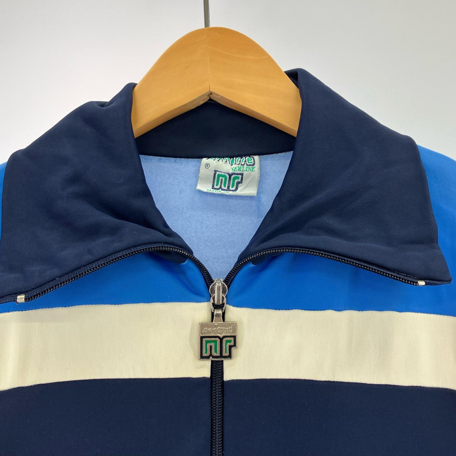 ジャケット 80s ennerre トラックジャケット 青紺白 イタリア製