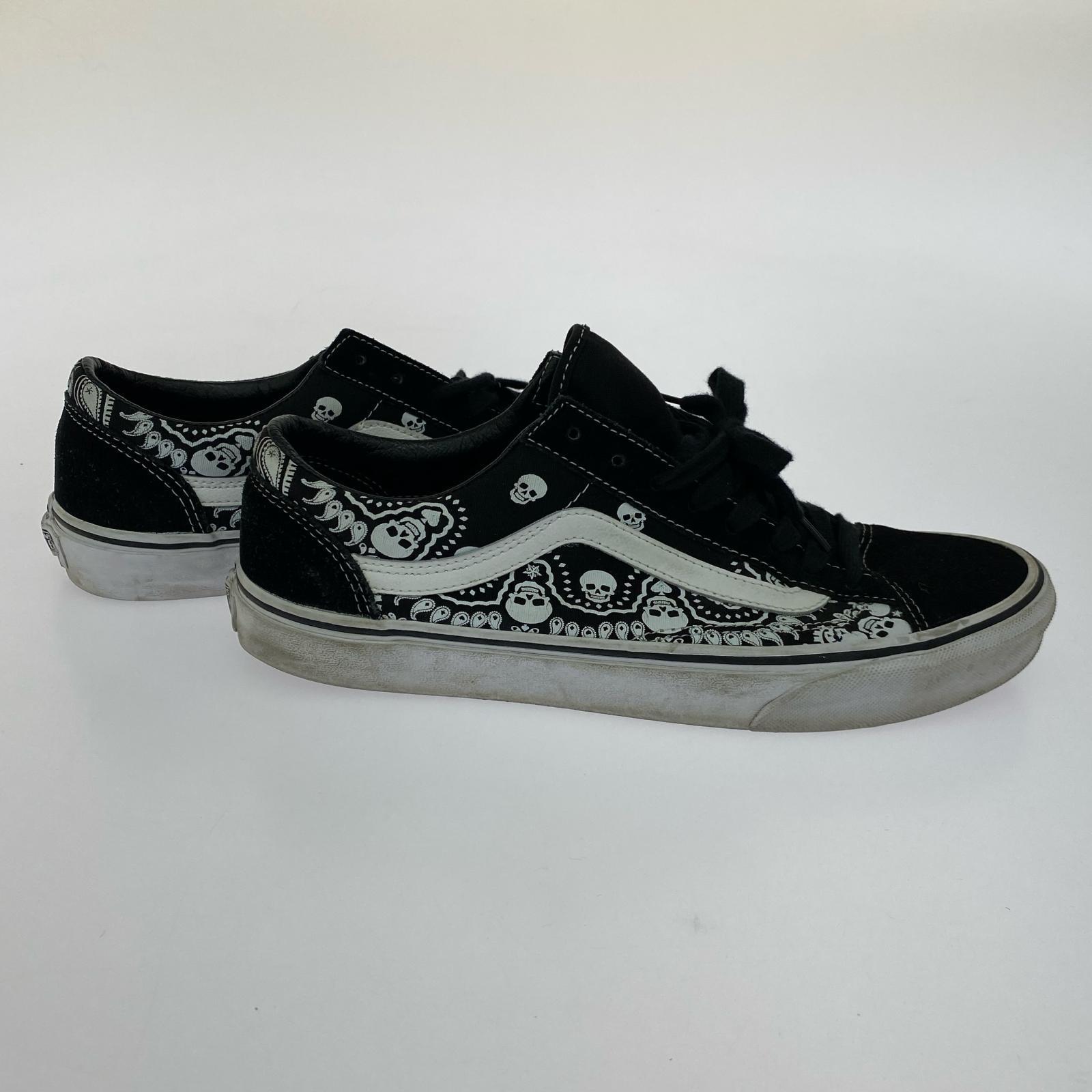 スニーカー OLD SKOOL スカル/ペイズリー 黒(27.5) 27.5cm (US9 1/2 UK9 EU45) ブラック